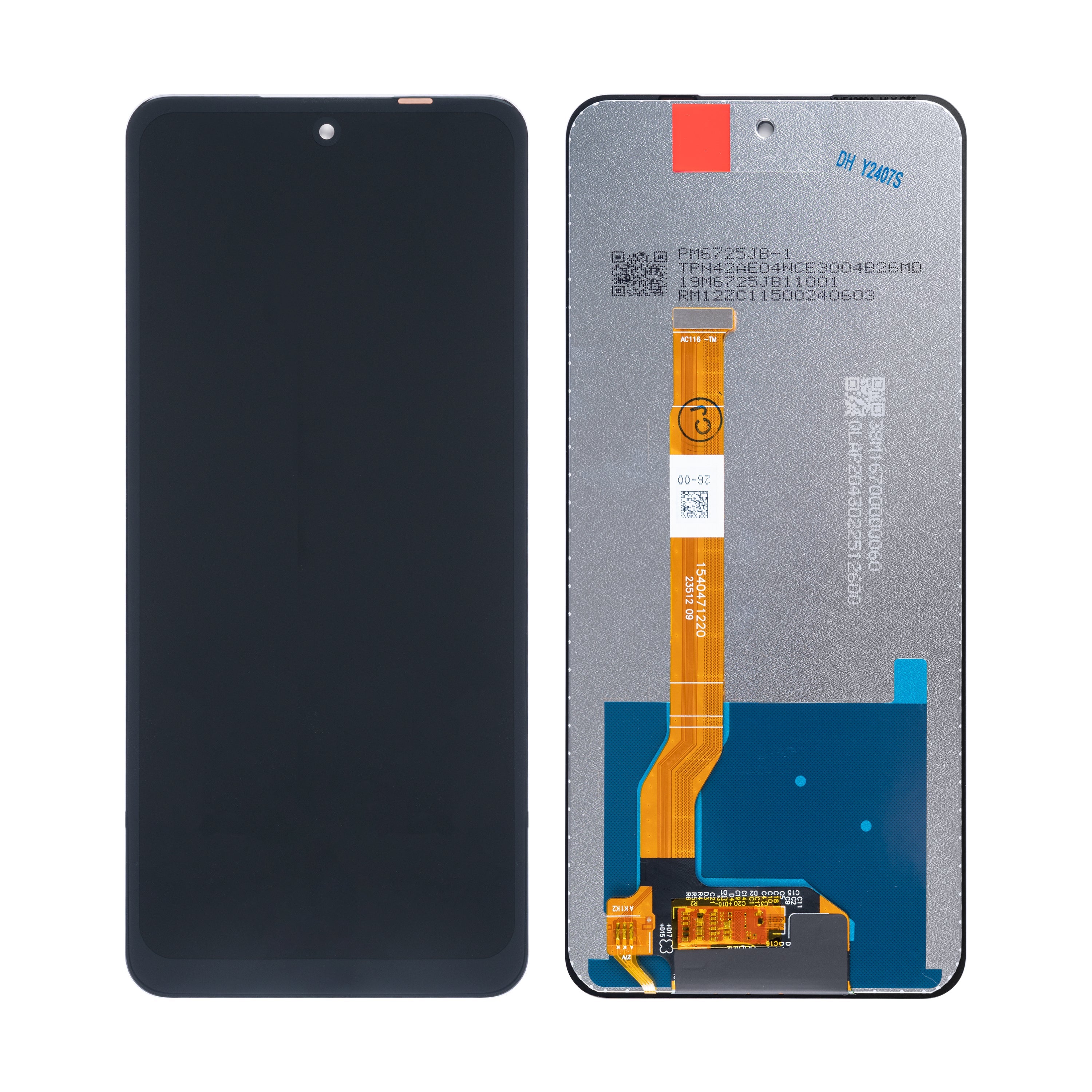 Realme C67 4G Display And Digitizer Without Frame Black OEM