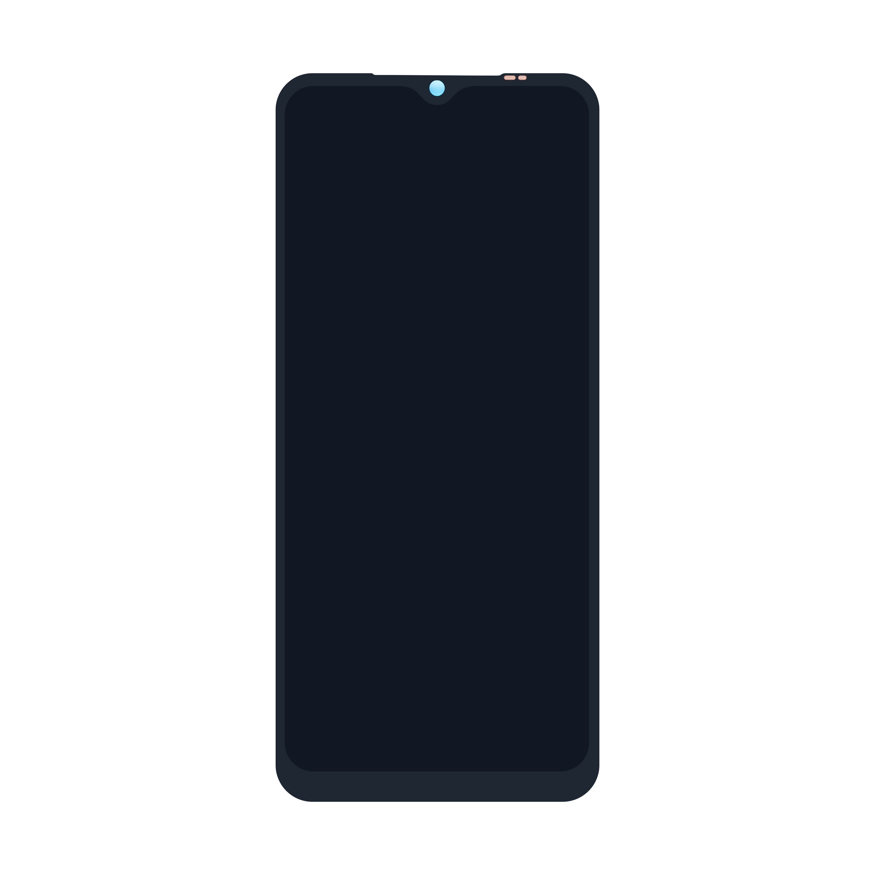 Xiaomi Redmi A2. A2 Plus Display And Digitizer Without Frame Black OEM