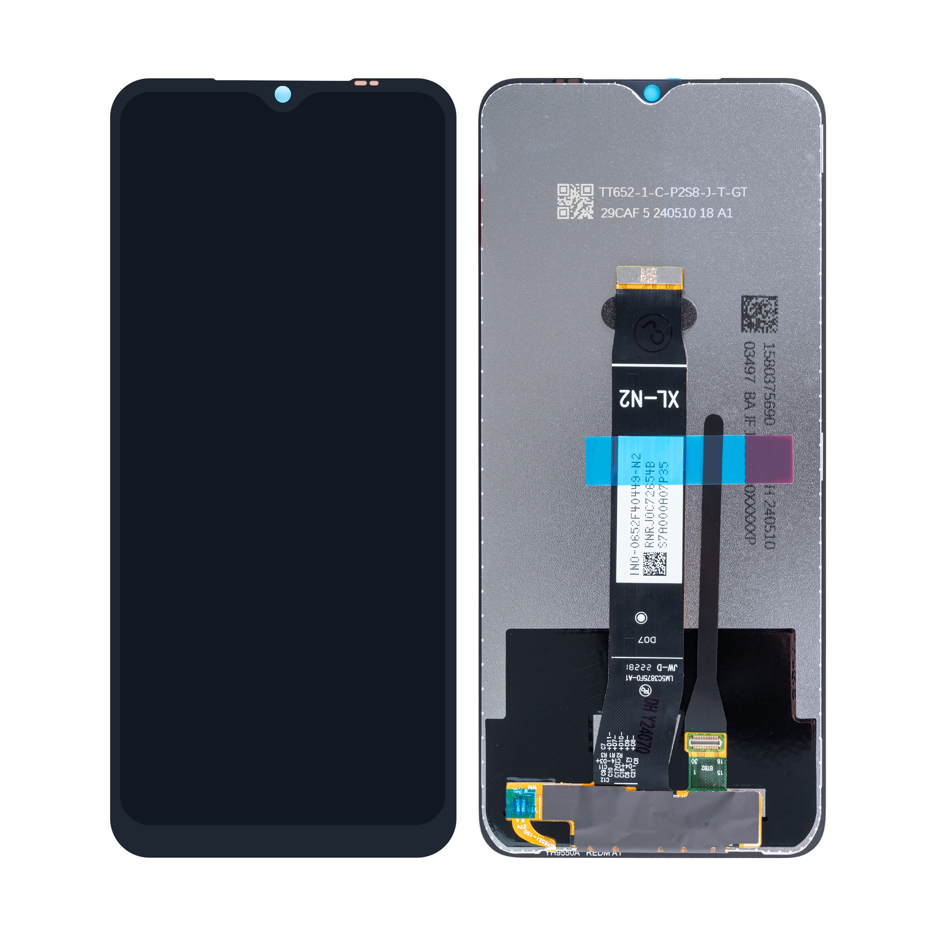 Xiaomi Redmi A2. A2 Plus Display And Digitizer Without Frame Black OEM