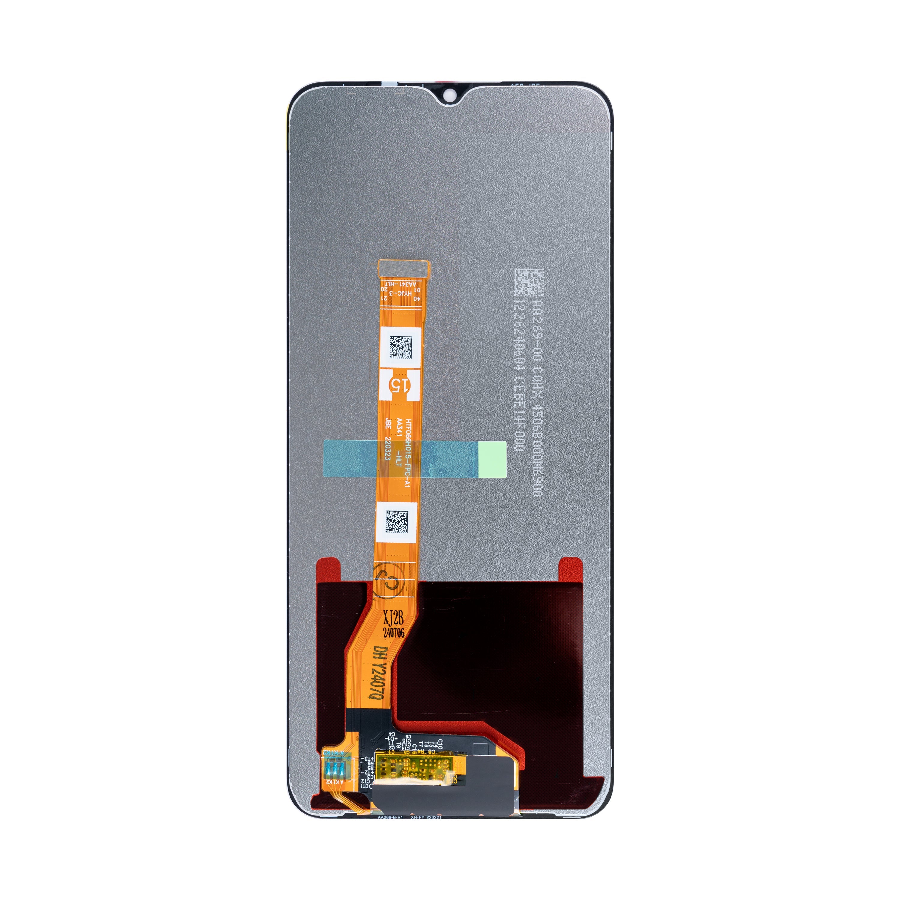 Oppo A18. Ecrã e Digitalizador A38 Sem Aro Preto OEM