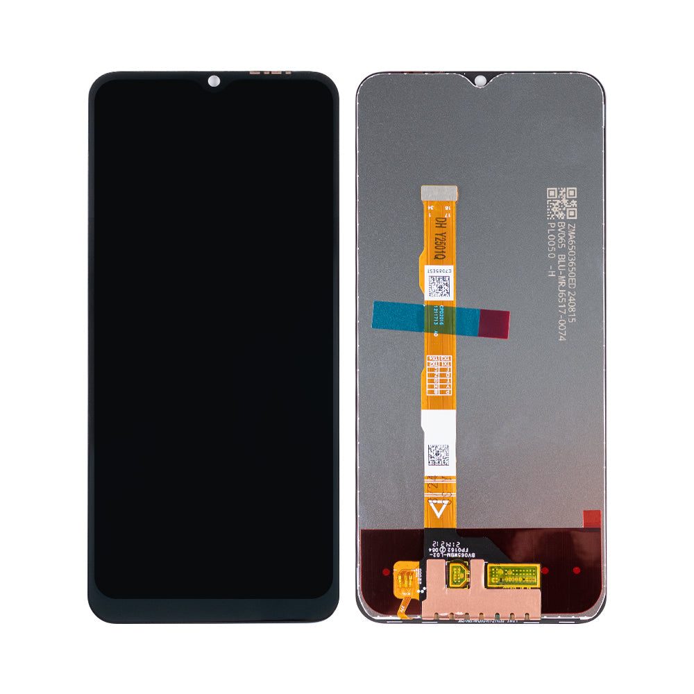 Vivo Y15A. Y15S. Y15C Display And Digitizer Without Frame Black OEM
