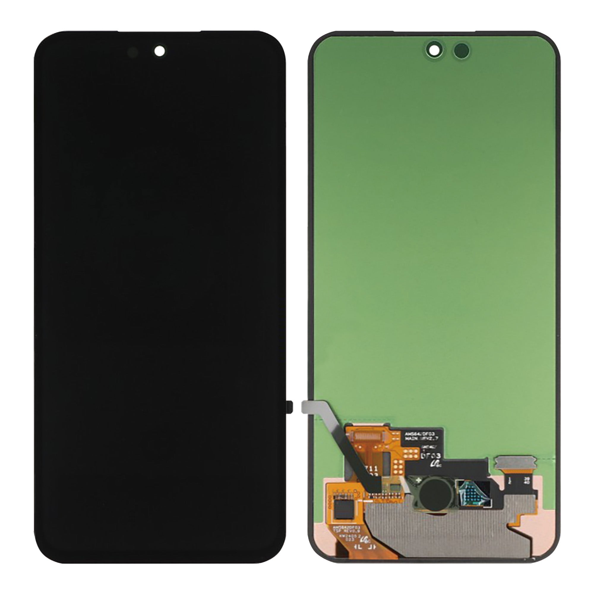 Samsung Galaxy S23 FE S711B Ecrã e Digitalizador Sem Moldura Preto Service Pack