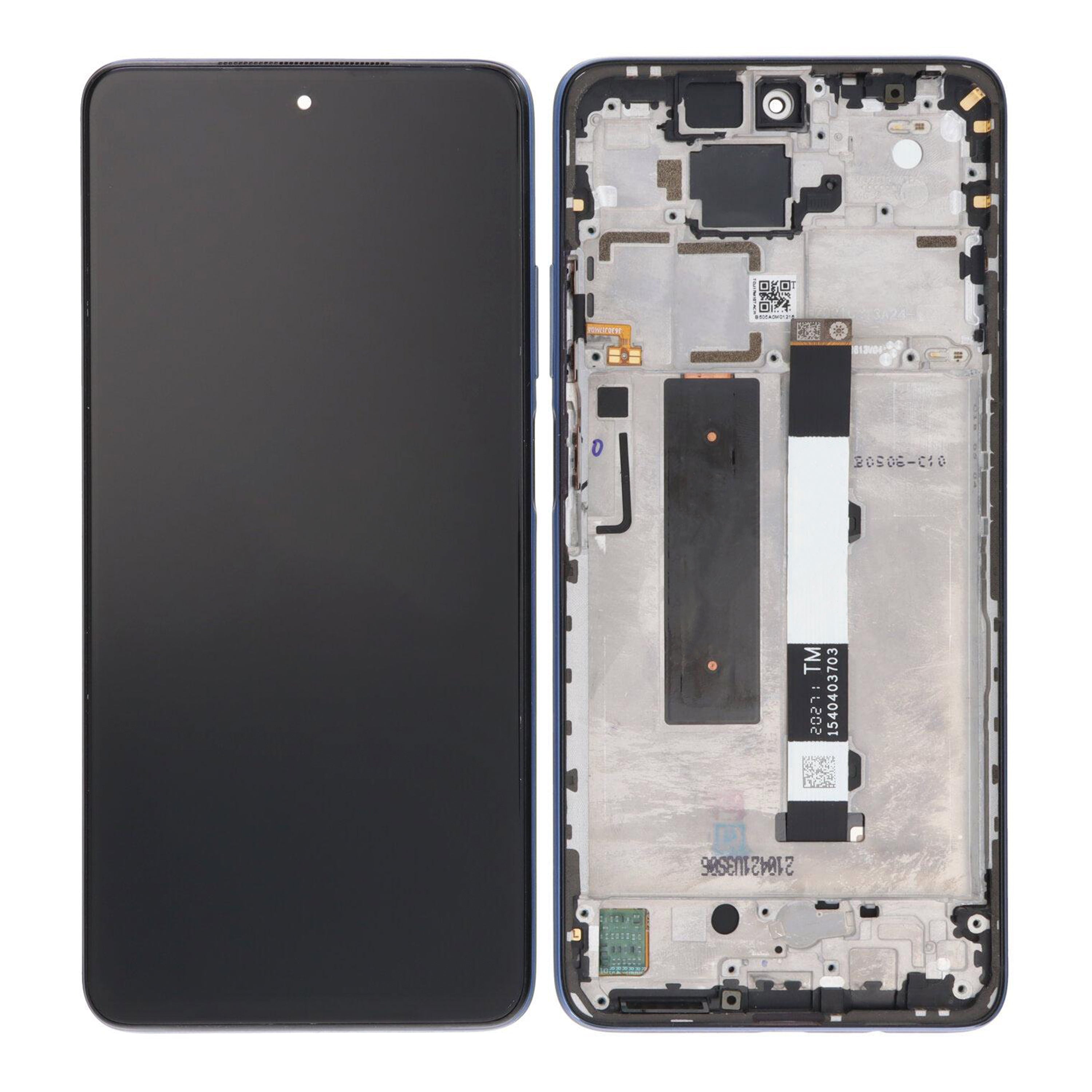 Xiaomi Mi 10T Lite 5G. Redmi Note 9 Pro 5G Display and Digitizer With Frame Black OEM