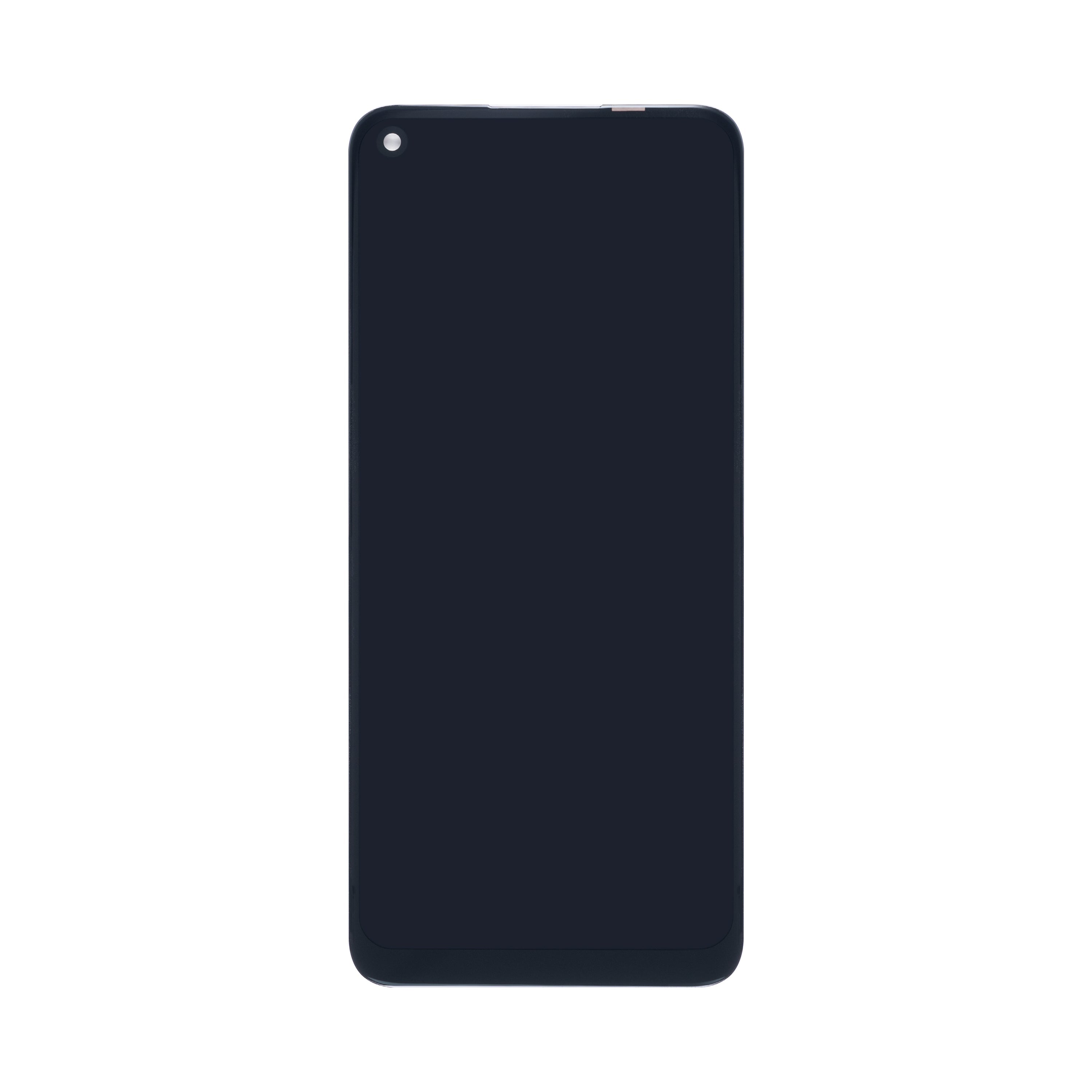 Ecrã e Digitalizador Sem Aro para Oppo A96 4G Preto OEM