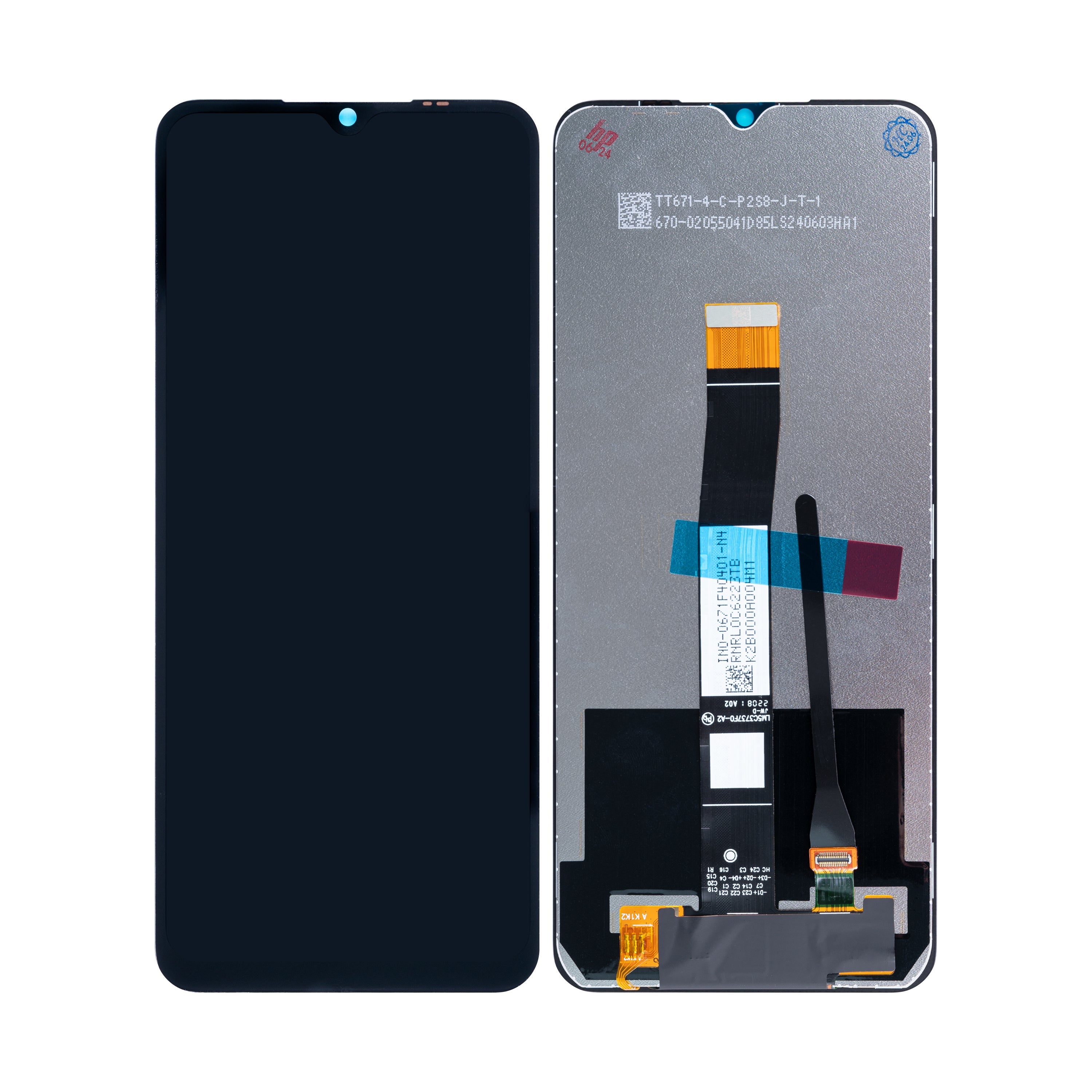 Xiaomi Redmi 10C. Redmi 10 Power. Poco C40 Ecrã e Digitalizador sem Armação Preto OEM