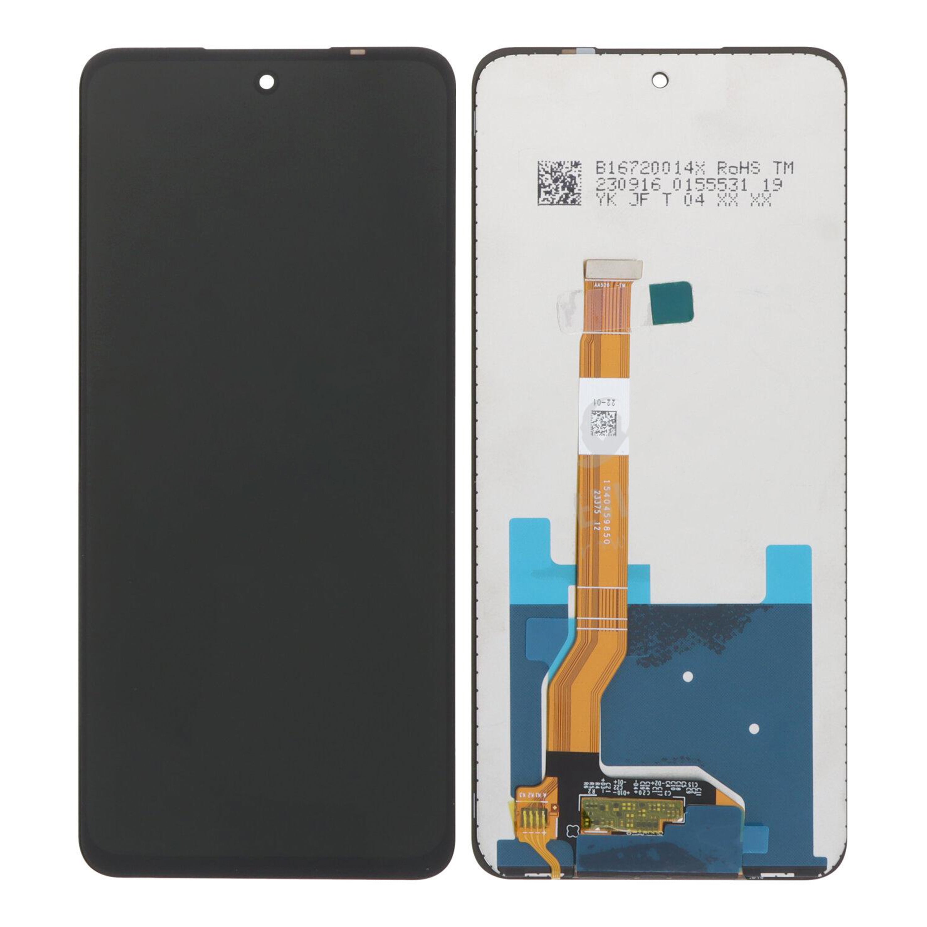 شاشة OnePlus Nord CE 3 Lite وديجتايزر بدون إطار أسود OEM