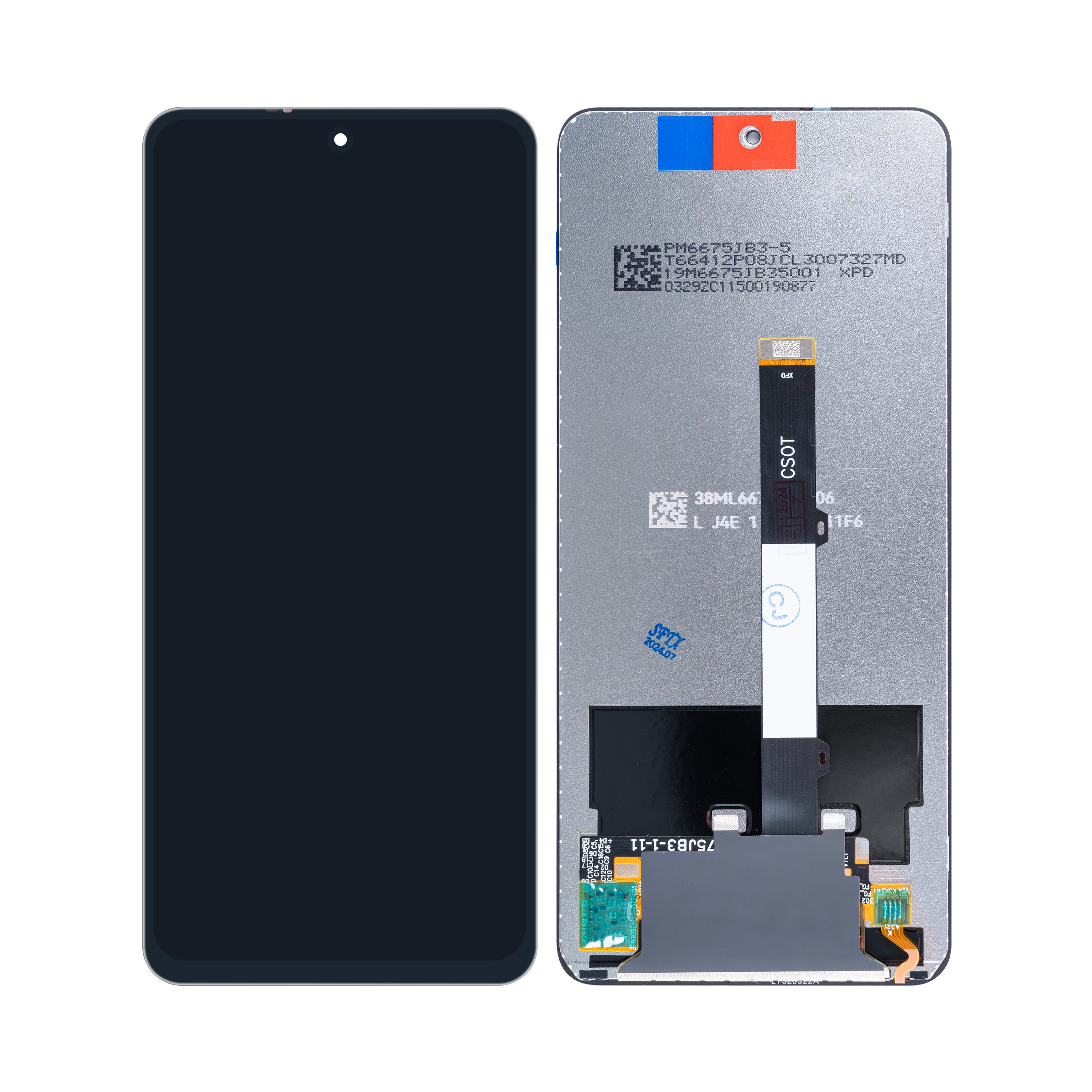 Ecrã e Digitalizador Xiaomi Poco X3 Pro Sem Estrutura Phantom Black OEM