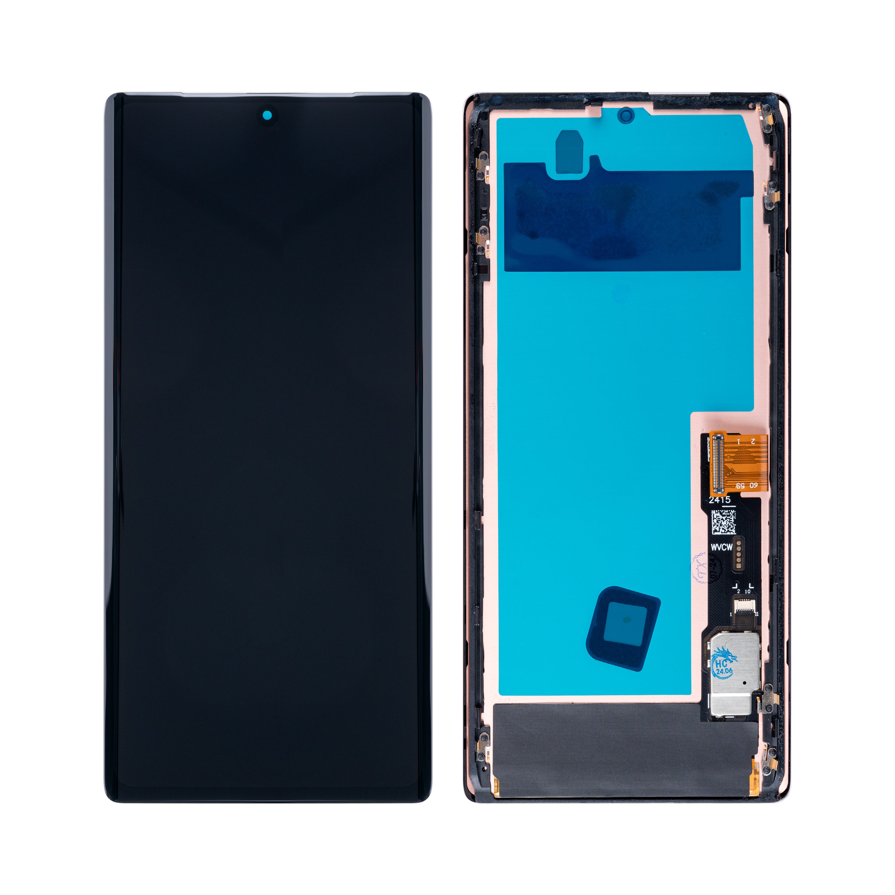 Google Pixel 6 Pro GLUOG Ecrã e Digitalizador Sem Moldura Preto Soft-OLED