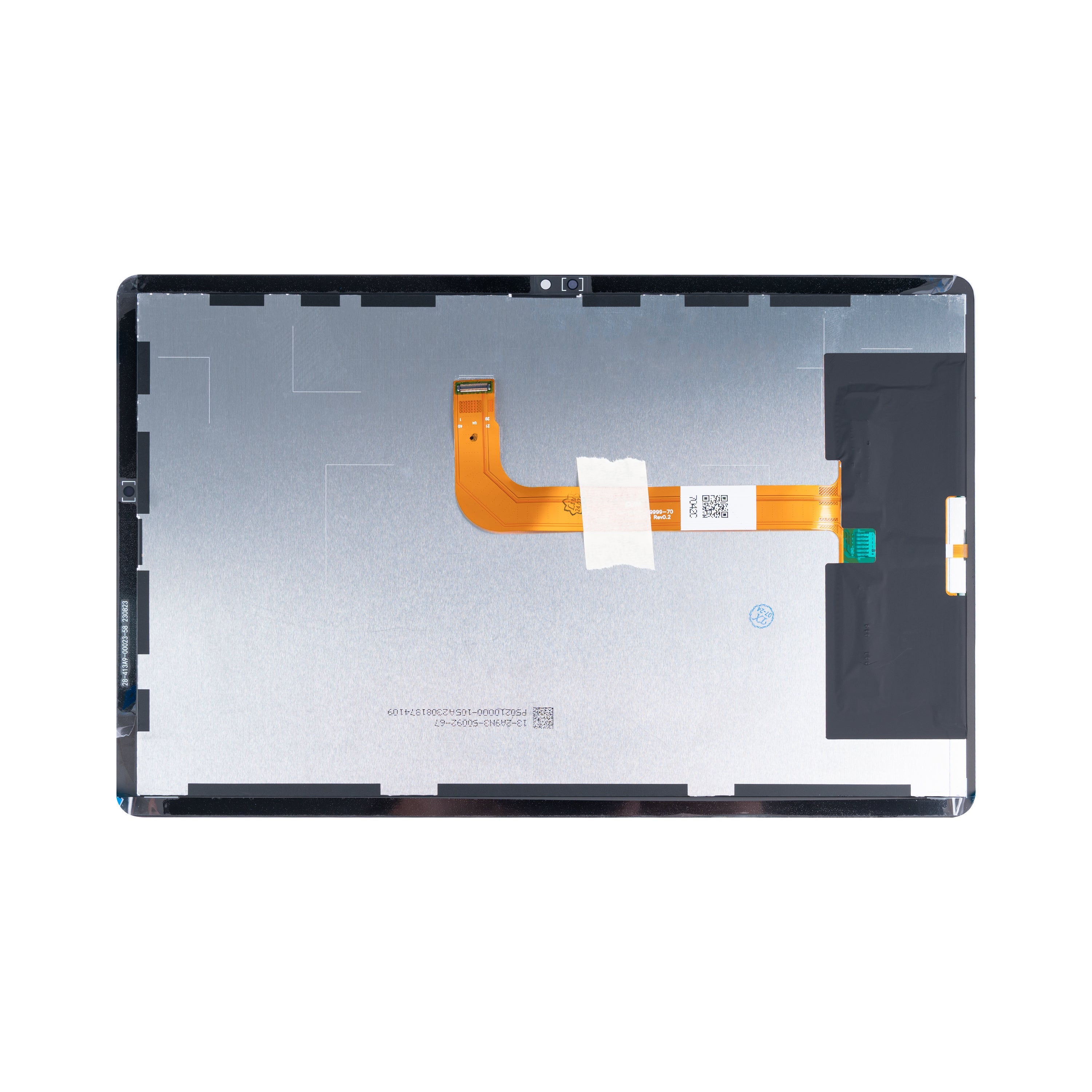 شاشة وجهاز رقمي لهاتف سامسونج جالاكسي تاب A9 بلس X210.X216B بدون إطار أسود OEM