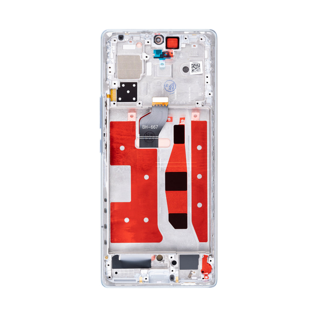 Honor 70 Display And Digitizer With Frame Icelandic Frost OEM