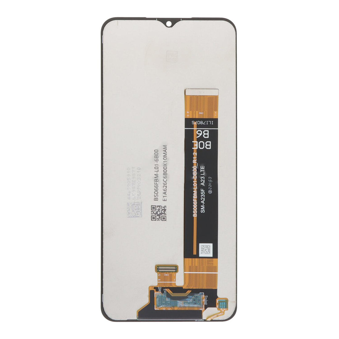 شاشة لمس لهاتف سامسونج جالاكسي A23 A235F بدون إطار أسود من نوع Soft-OLED