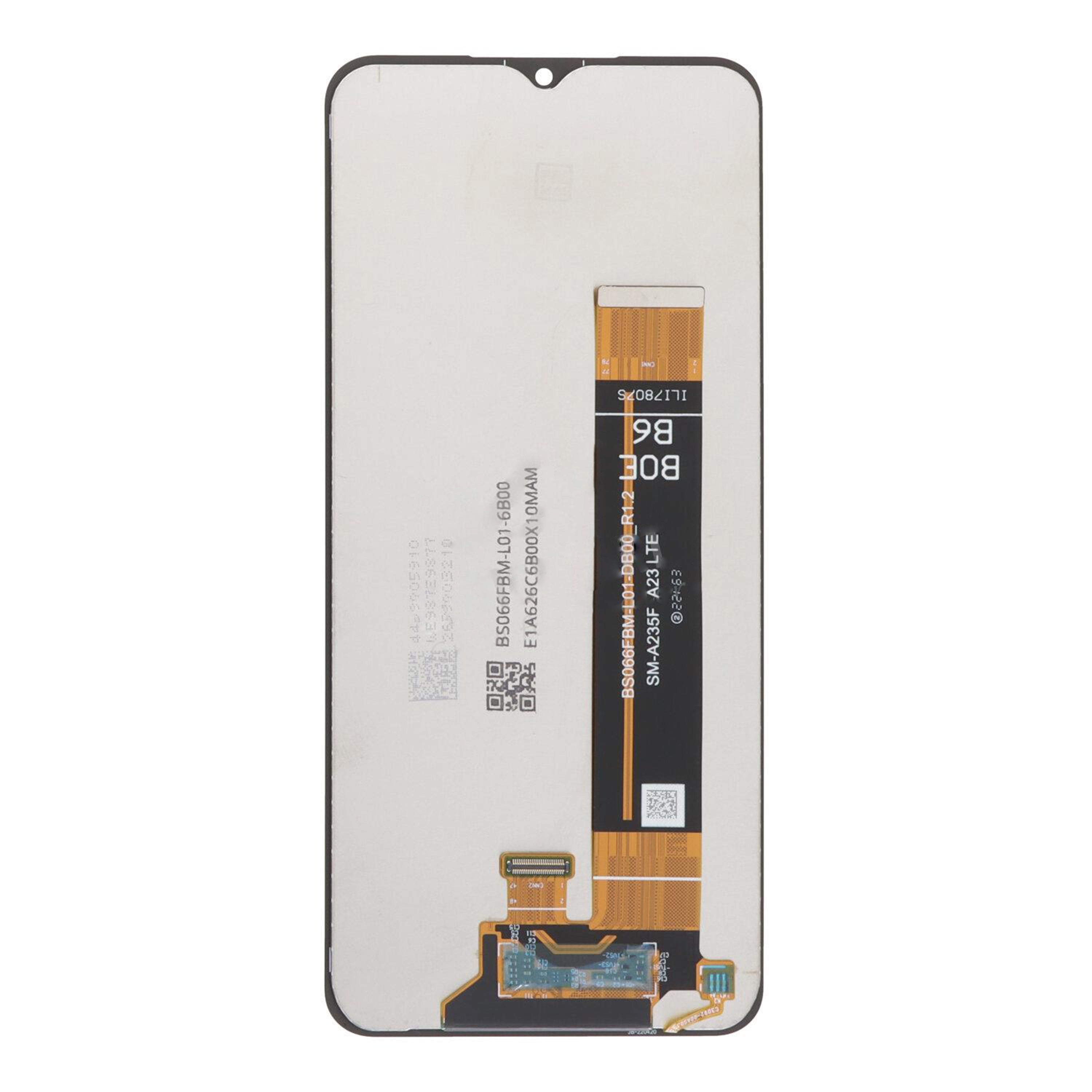 Ecrã e Digitalizador Samsung Galaxy A23 A235F Sem Aro Preto Soft-OLED