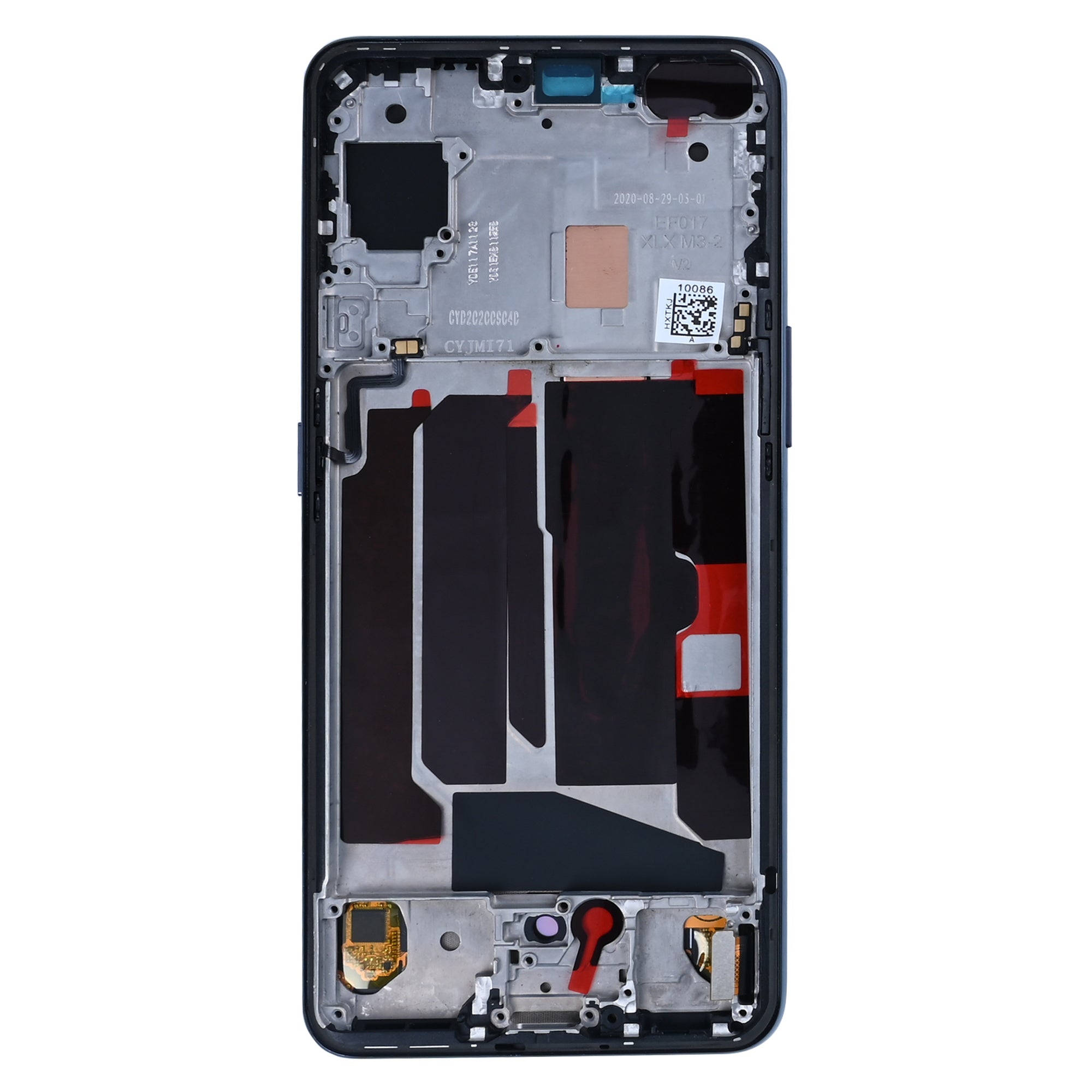 شاشة OnePlus Nord مع محول رقمي وإطار أسود (قطع غيار أصلية)