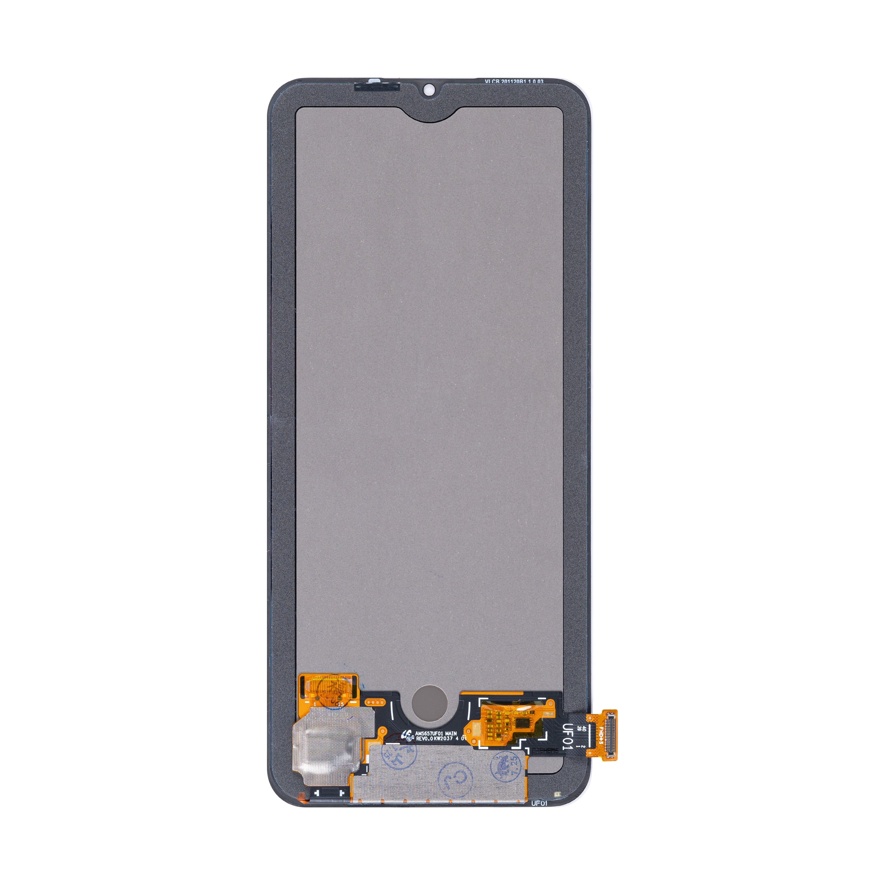 Ecrã e Digitalizador Xiaomi Mi 10 Lite 5G Sem Aro Preto OEM