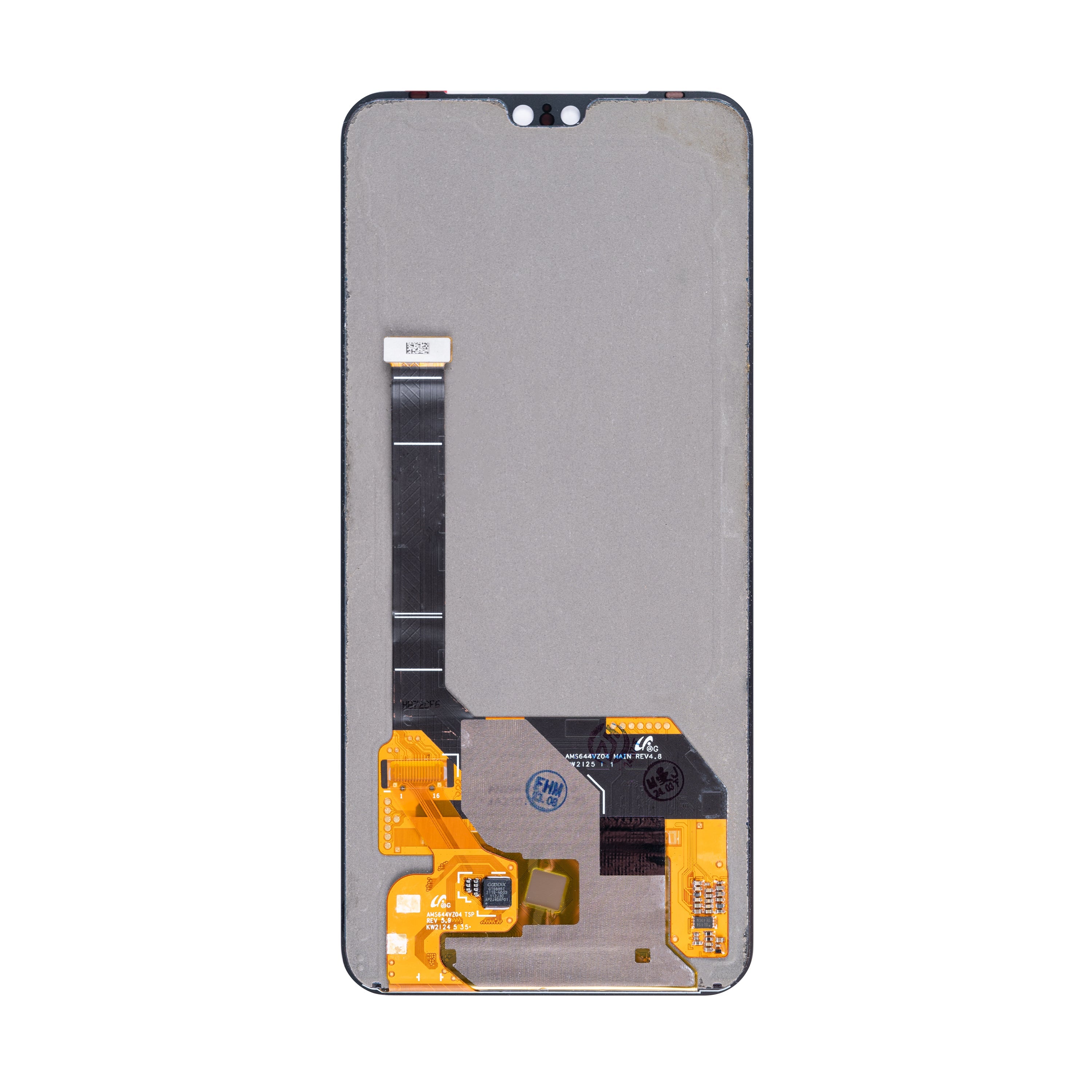 Ecrã e Digitalizador para Vivo V23 5G Sem Moldura Preto OEM