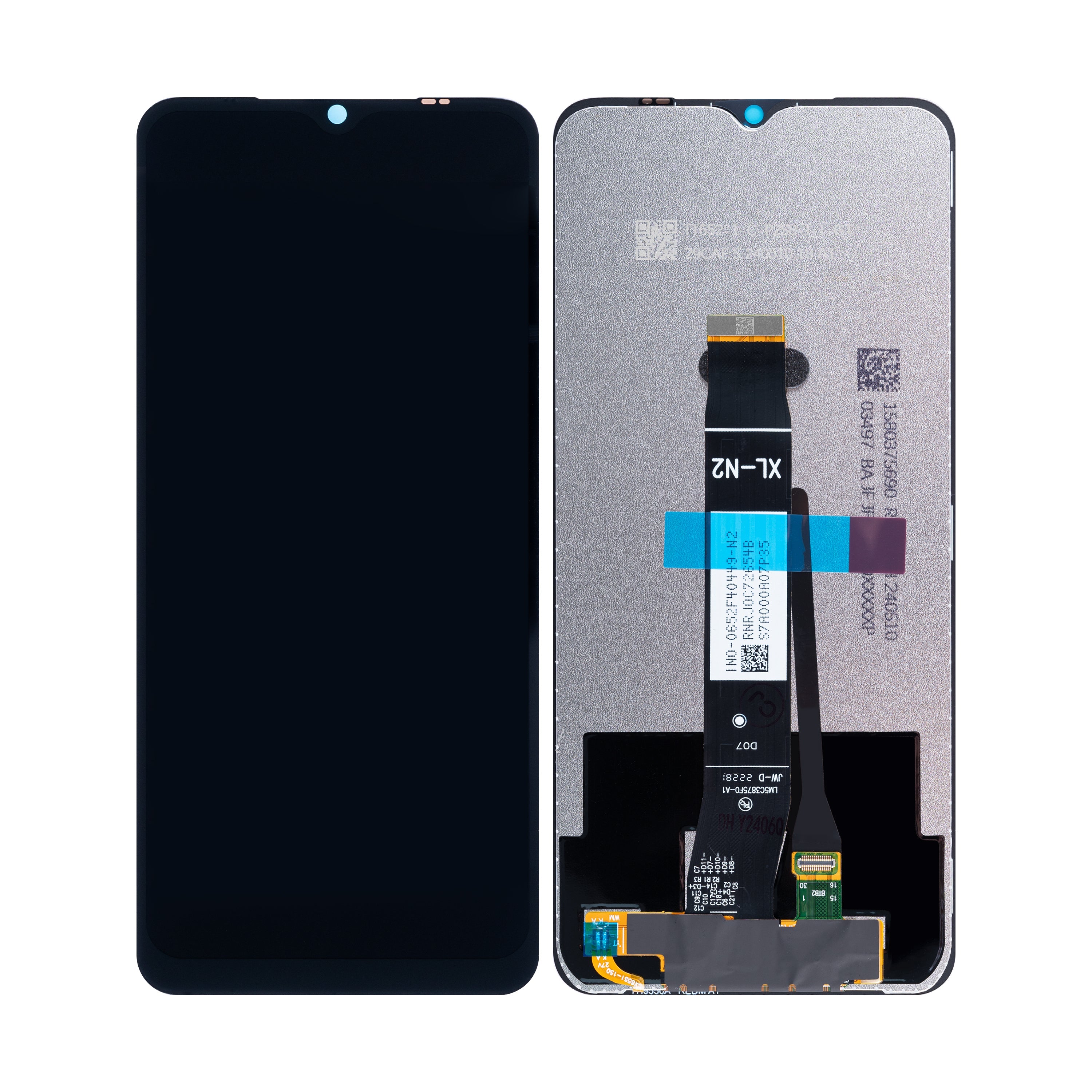 Xiaomi Redmi A1. A1 Plus Ecrã e Digitalizador Sem Aro Preto OEM