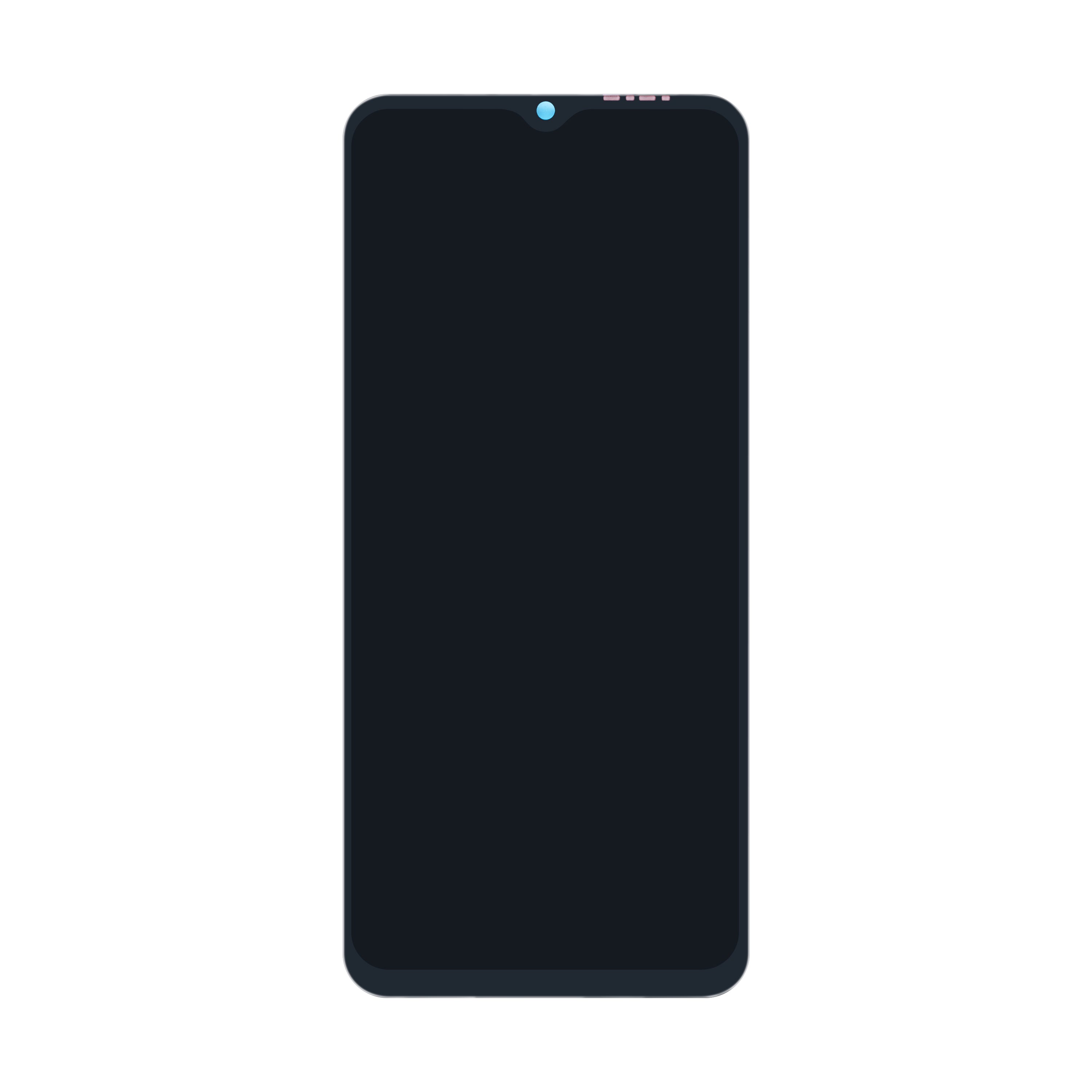 Vivo Y31 Display And Digitizer Without Frame Black OEM