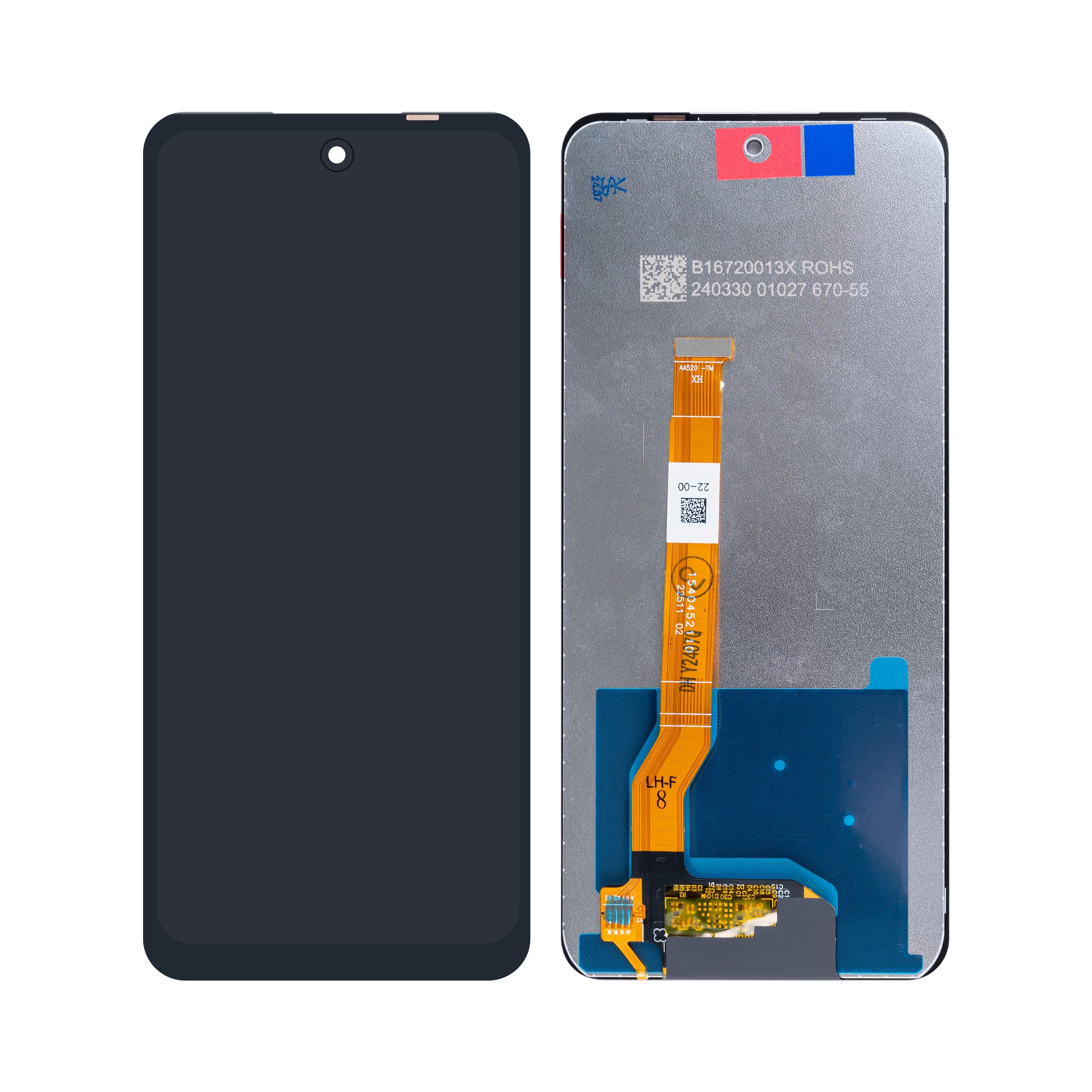 Oppo A98 5G Display And Digitizer Without Frame Black OEM