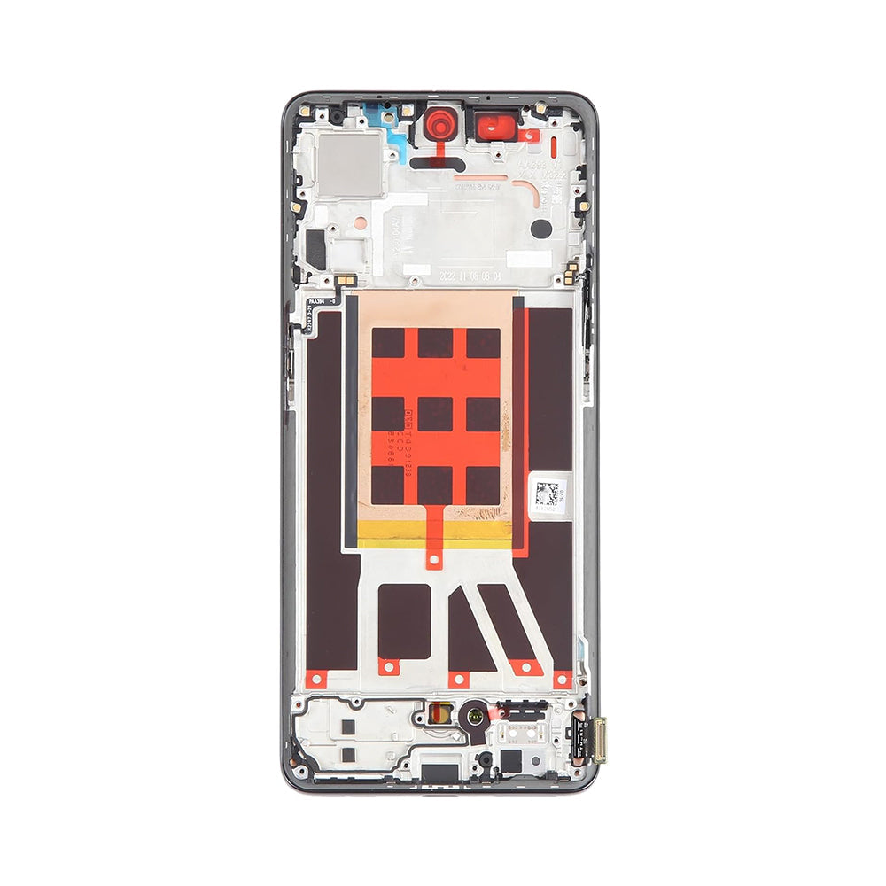 Oppo Reno9. Reno9 Pro Display And Digitizer With Frame Black OEM