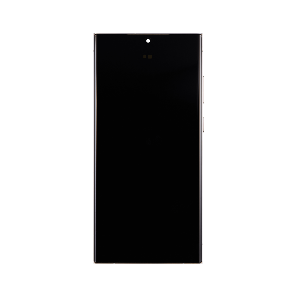 Samsung Galaxy S23 Ultra S918B Display And Digitizer With Frame Cream Pre-Assembled
