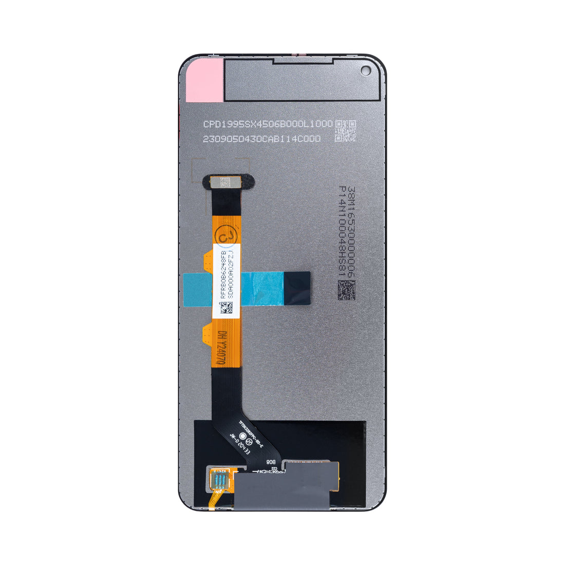 شاشة عرض شاومي ريدمي نوت 9T 5G ومحول رقمي بدون إطار أسود OEM