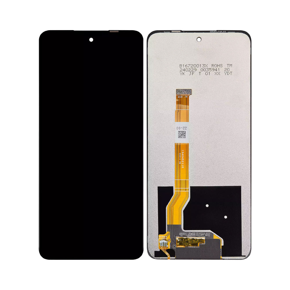 Ecrã e Digitalizador Oppo K11x Sem Armação Preto OEM