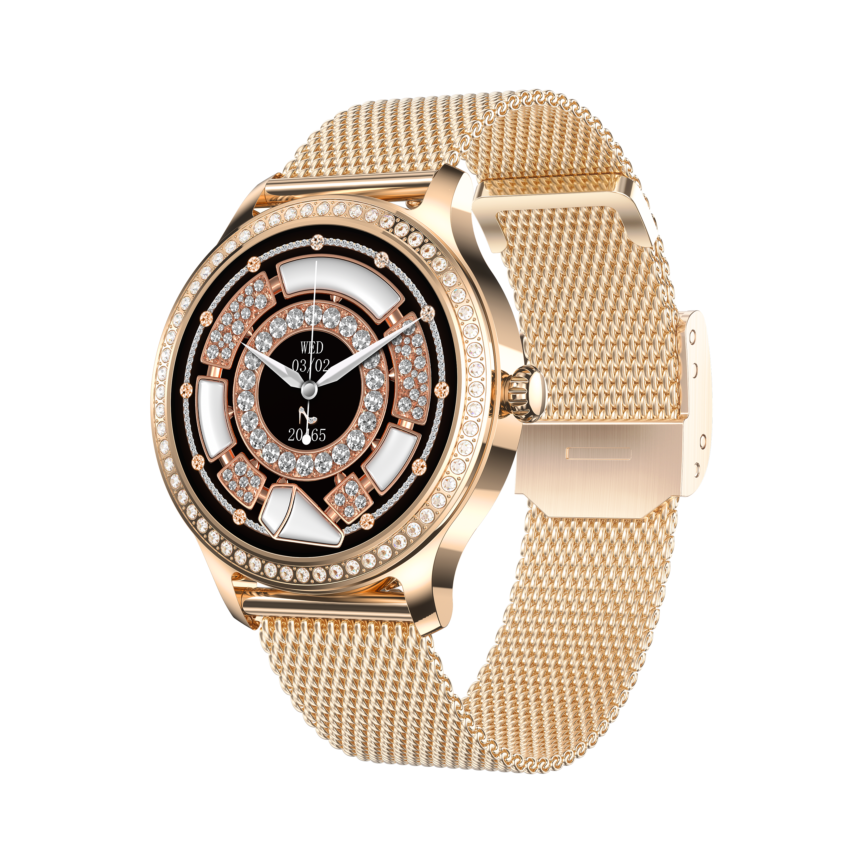 ساعة Linewear LW105 الذكية ذهبي وردي