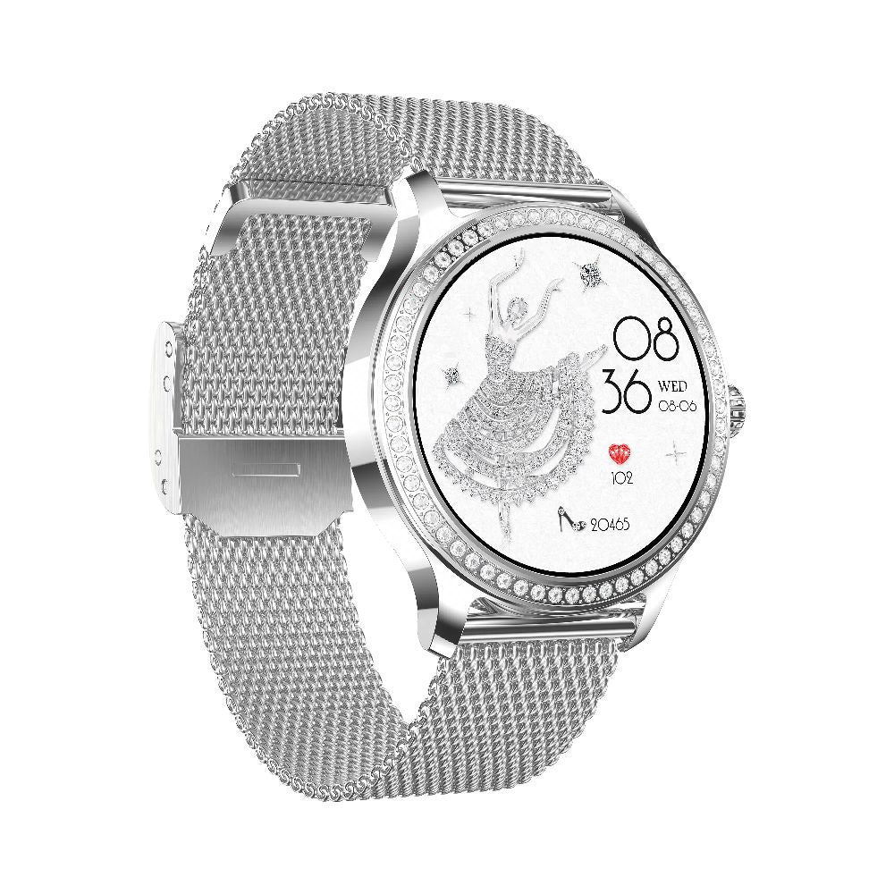 ساعة Linewear LW105 الذكية فضية