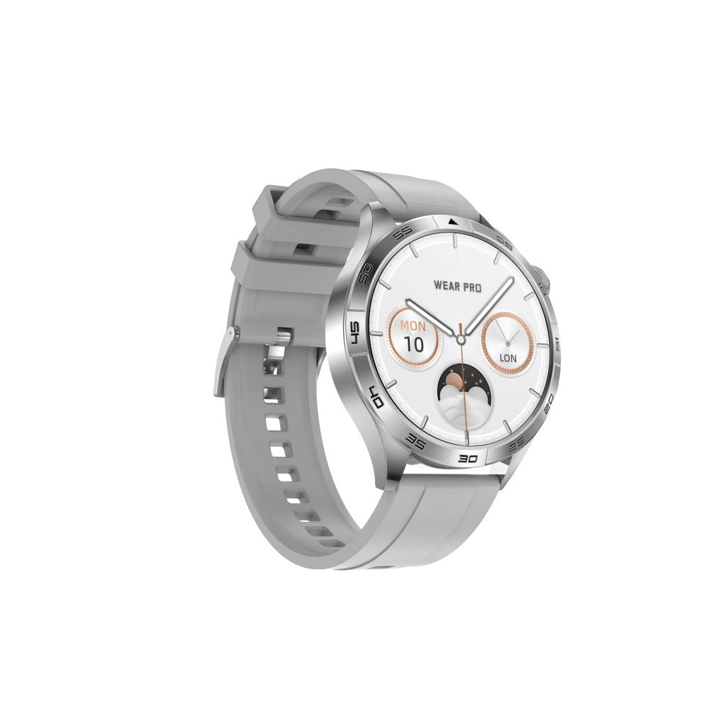 DTNO 1 DT5 Mate Smartwatch Amoled Prateado