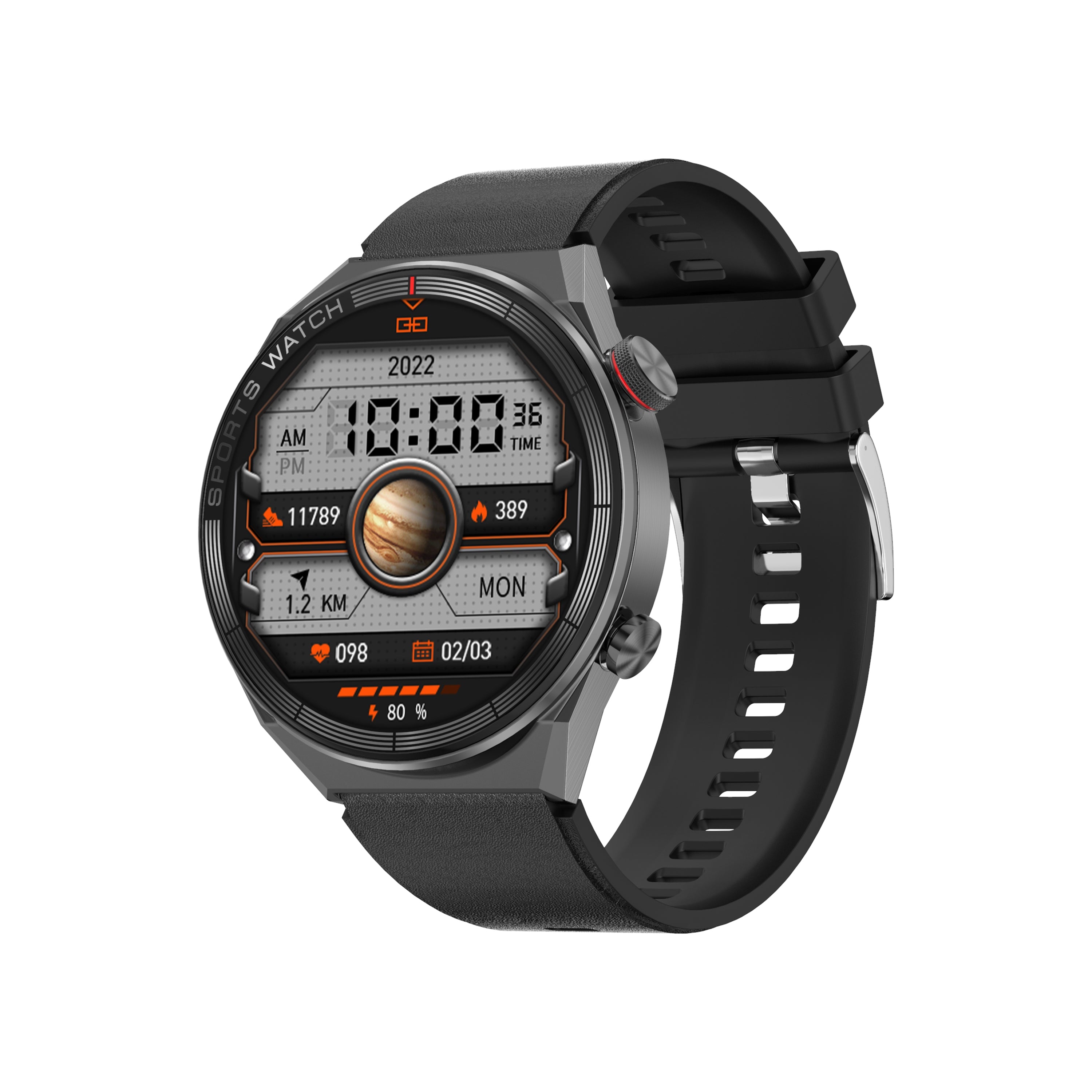 DTNO 1 DT3 Mate Smart Watch Preto