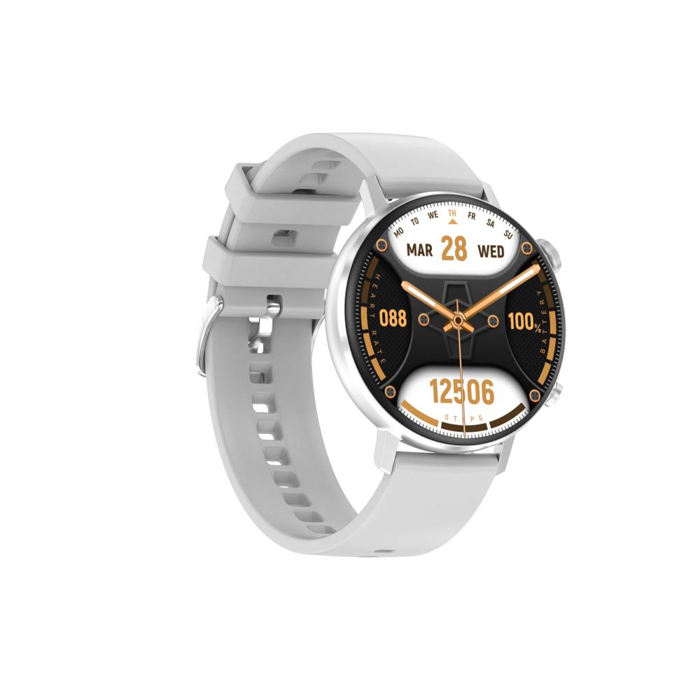 الساعة الذكية DTNO 1 DT88 Max فضية