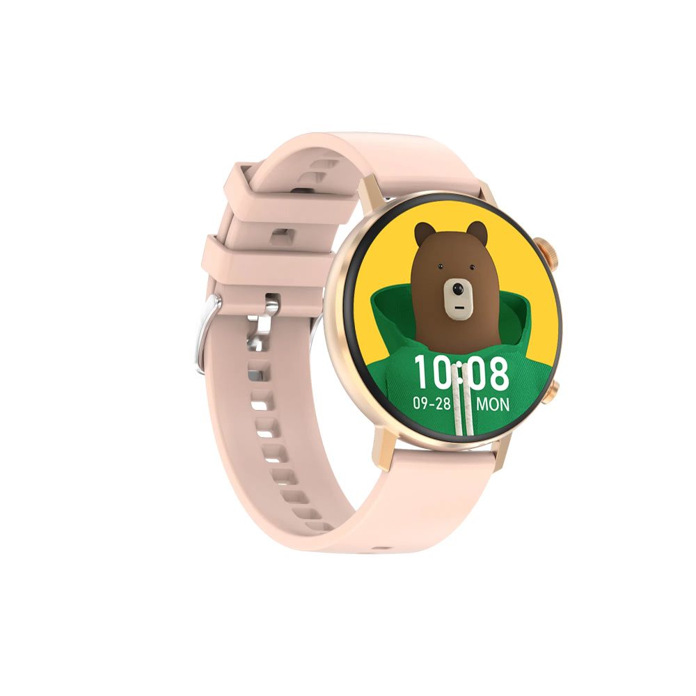 ساعة ذكية DTNO 1 DT88 Max باللون الذهبي الفاتح