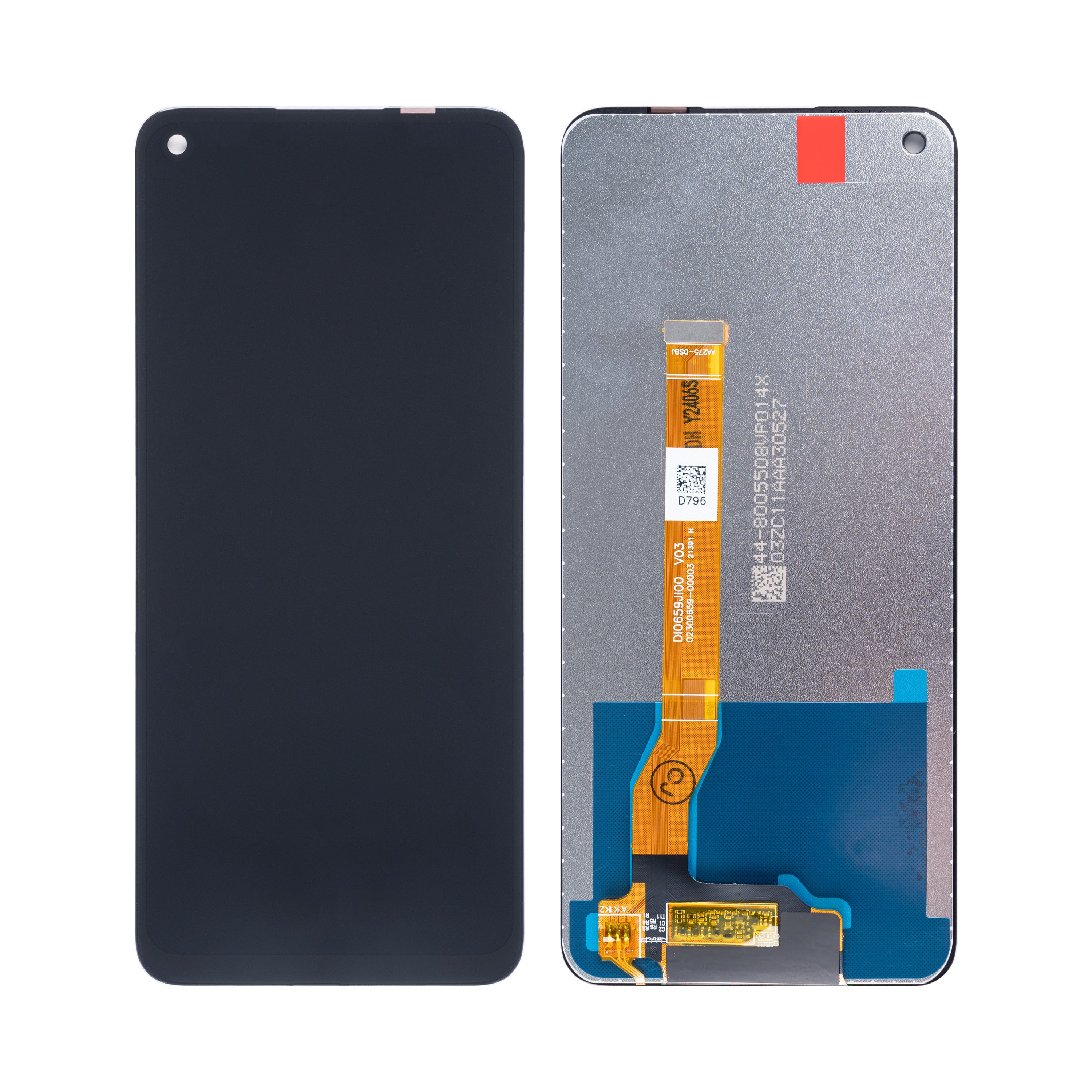 Oppo K10x Display And Digitizer Without Frame Black OEM