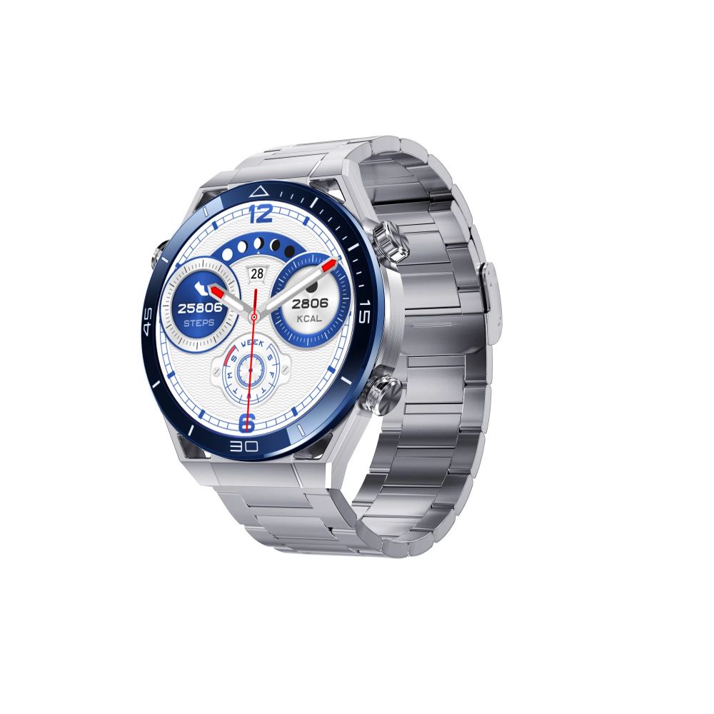 DTNO 1 DT Ultra Mate Smart Watch Silver. Blue