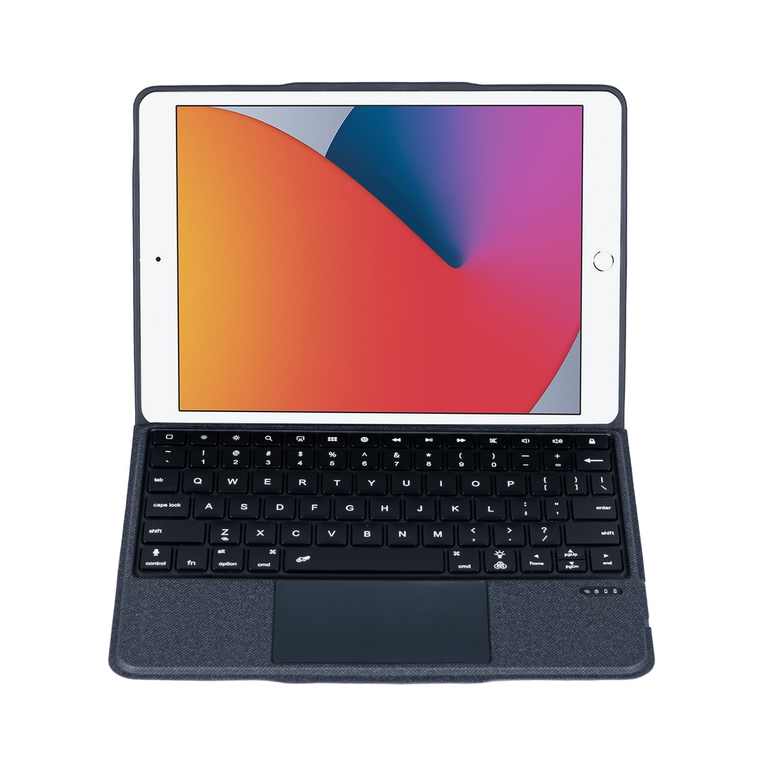 لطرازات أجهزة Apple iPad مقاس 10.2 بوصة و 10.5 بوصة . لوحة مفاتيح T5206D رمادي