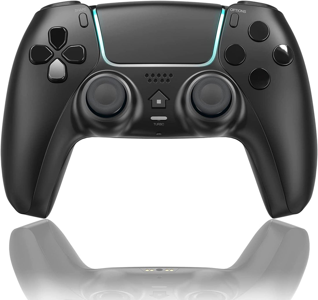 Para Comando de Jogo Sem Fios Bluetooth Sony PlayStation 4 (T28) Preto OEM