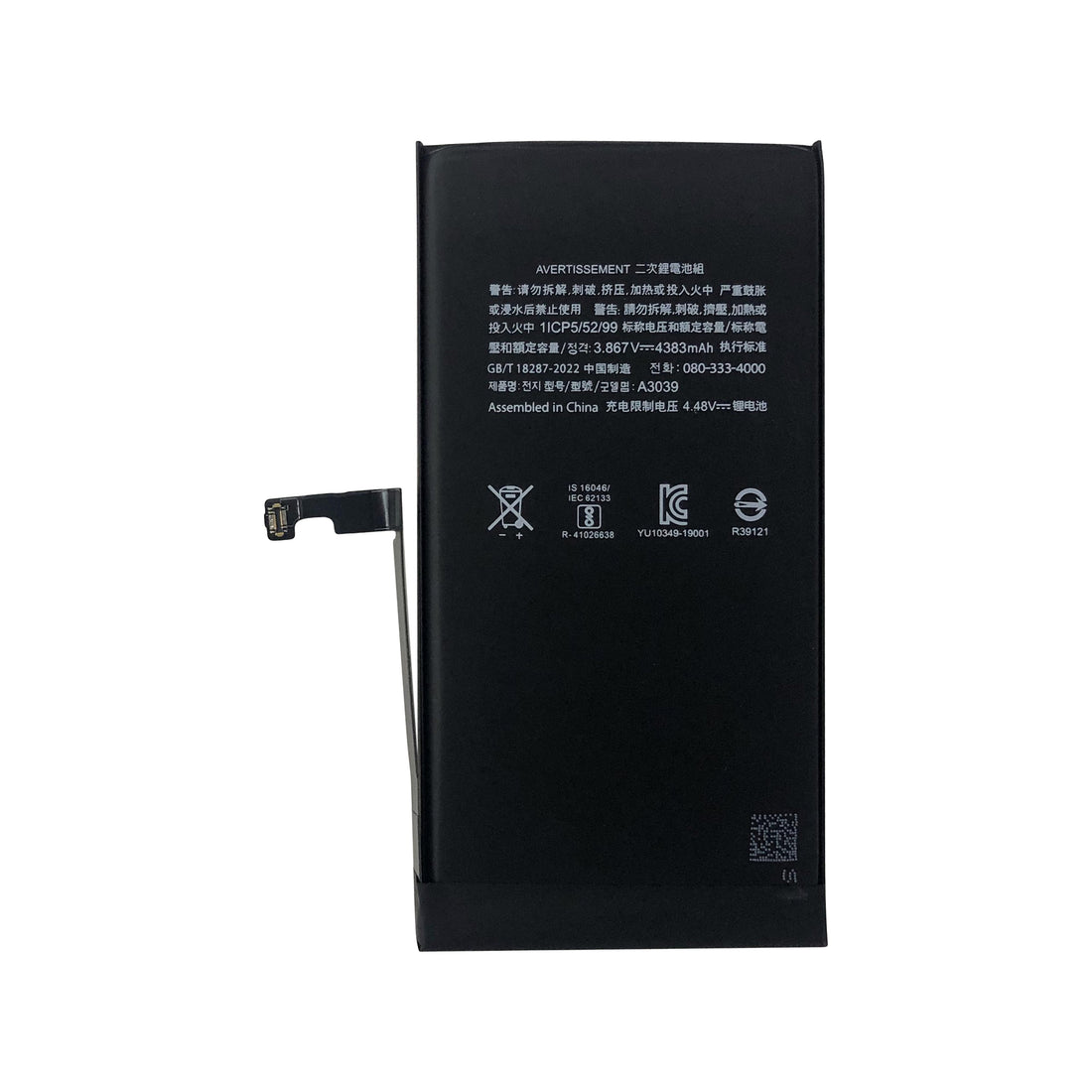 Para Bateria de iPhone 15 Plus Apple Com TI-Chip OEM