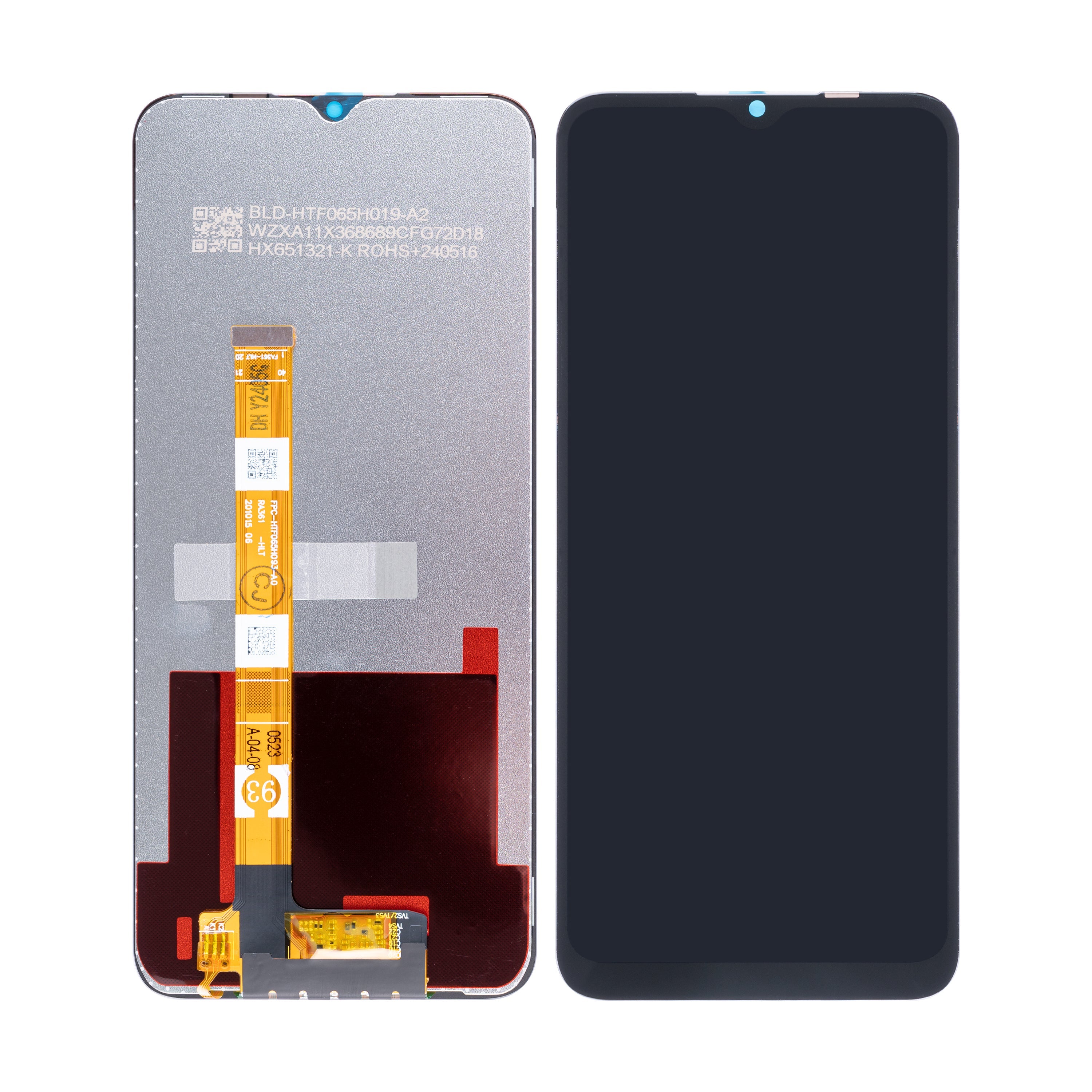 Realme 7i (Global). Ecrã e Digitalizador Narzo 20 Sem Aro Preto OEM