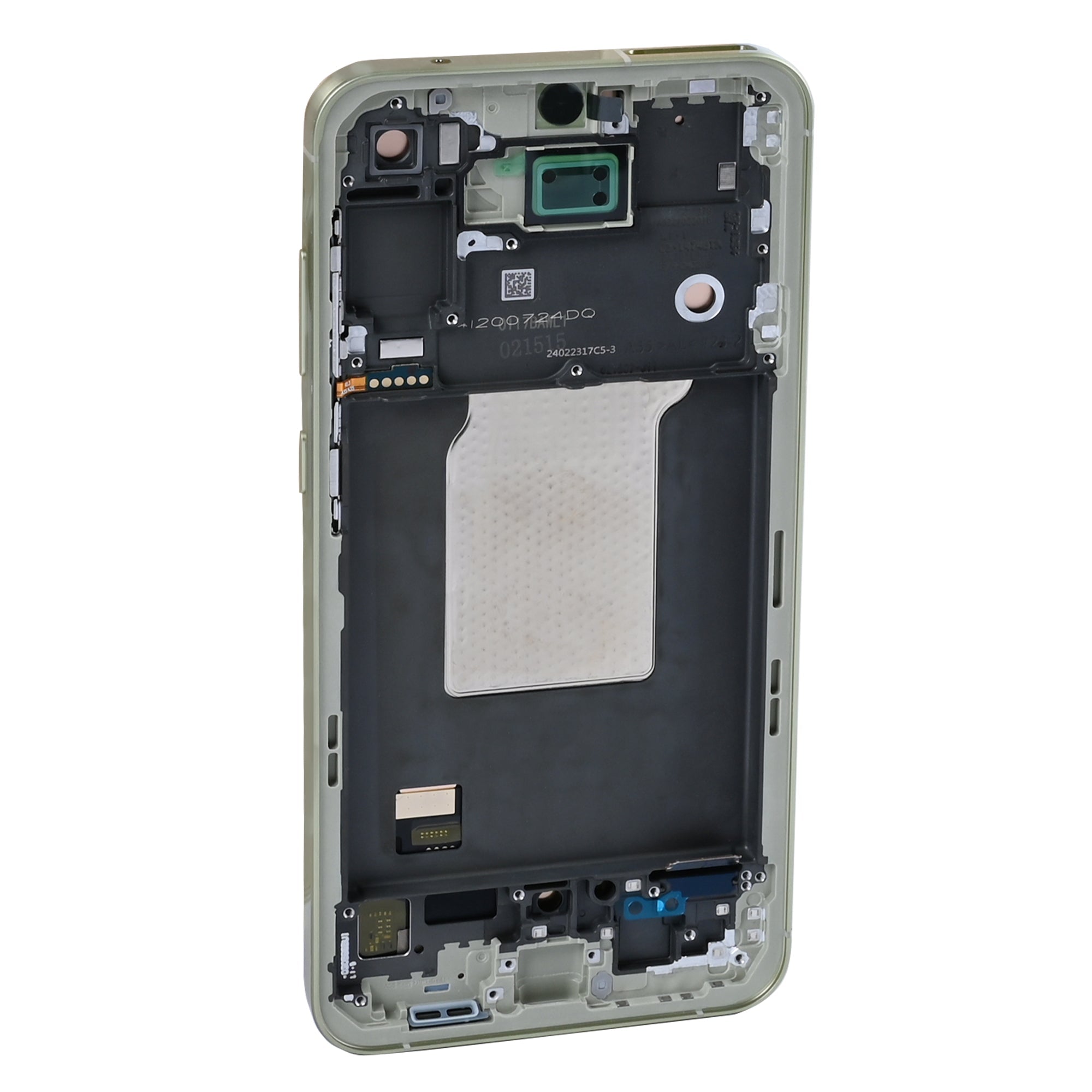 شاشة وديجتايزر لهاتف سامسونج جالاكسي A55 A556B مع إطار (Lemon Soft-OLED)