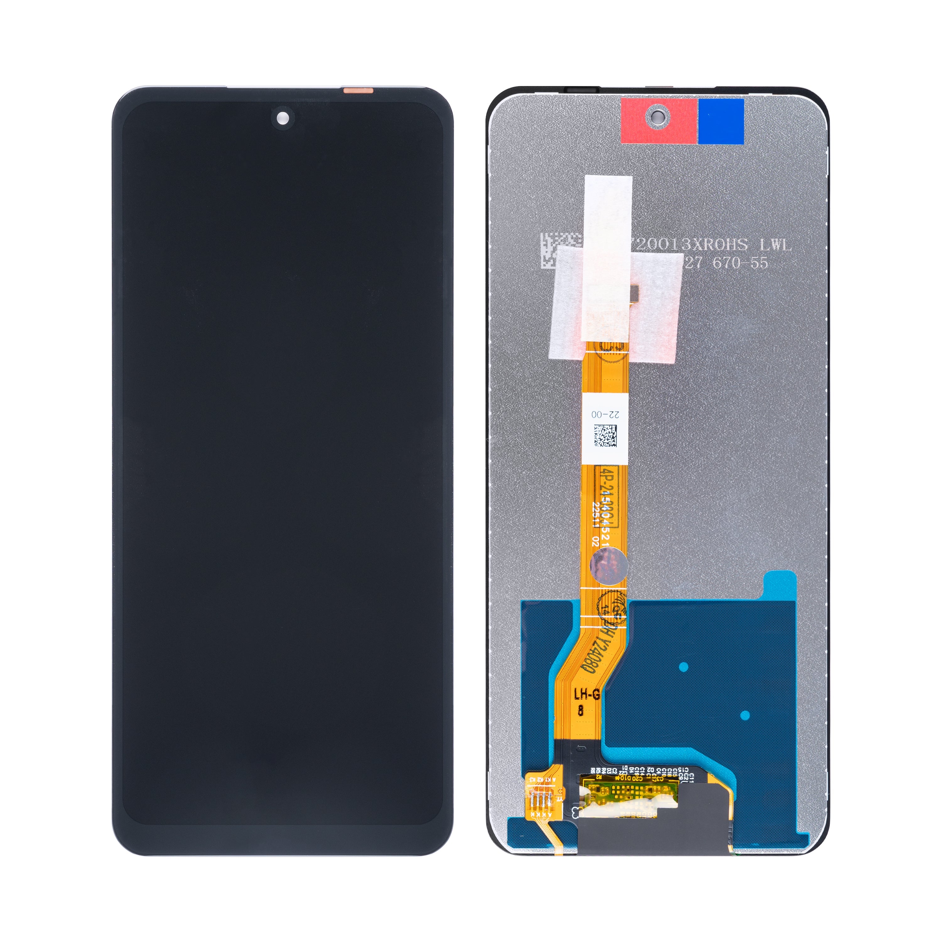 Ecrã e Digitalizador Oppo A2 sem Estrutura Preto OEM