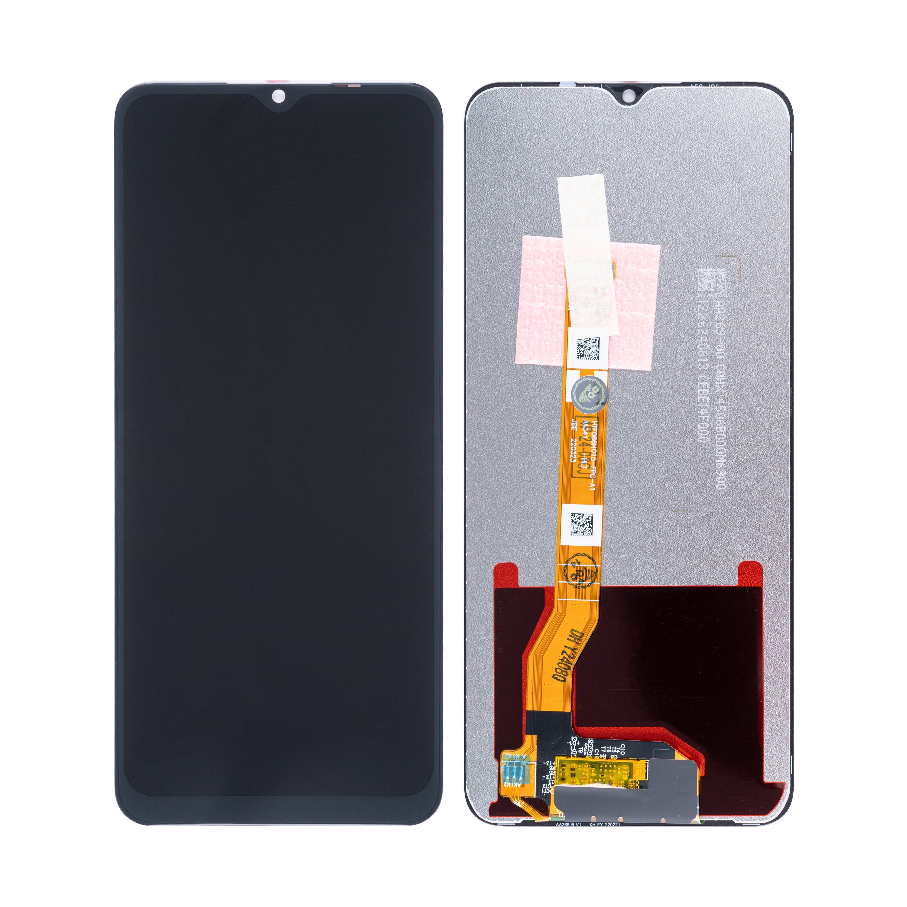 شاشة وديجيتال Oppo A2x بدون إطار أسود أصلي