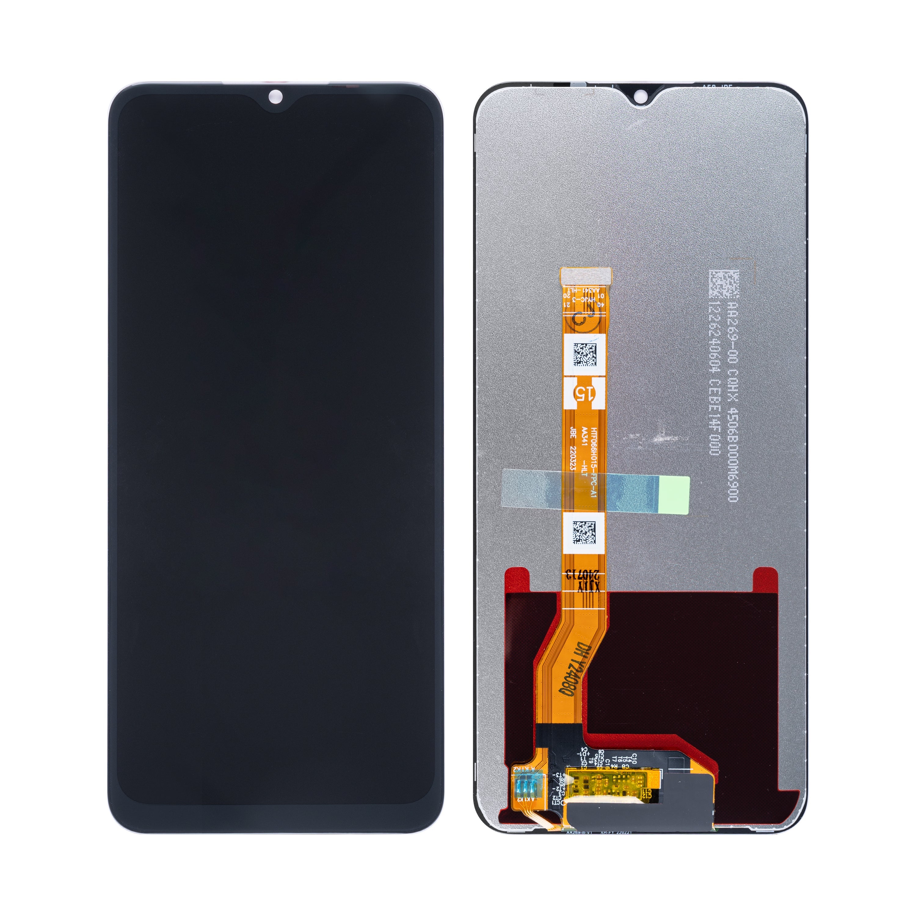 Oppo A56s. A57 Display And Digitizer Without Frame Black OEM