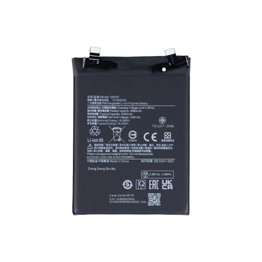 Xiaomi 14T Pro. Redmi K70. K70 Pro Battery BM5W OEM
