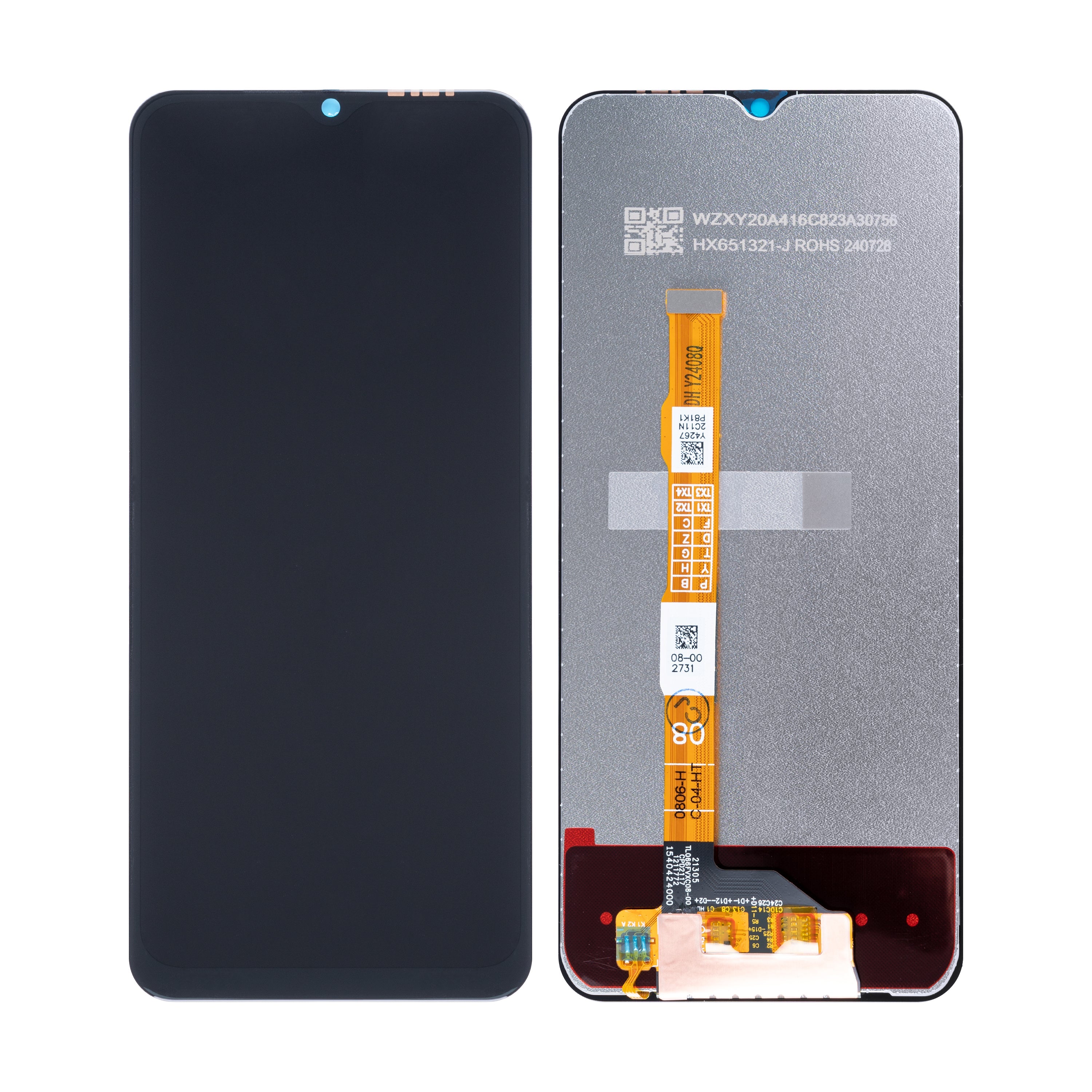 Ecrã e Digitalizador sem Estrutura Pretos OEM para Vivo Y33s. Y76s. Y76 5G. Y33T. Y74S