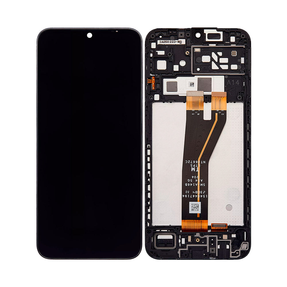 Samsung Galaxy A14 5G A146B Ecrã e Digitalizador Com Aro Preto Recondicionado
