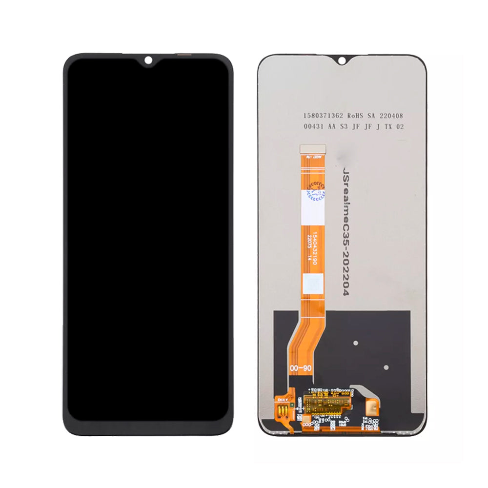Realme 10 Pro 5G Ecrã e Digitalizador Sem Estrutura Preto OEM