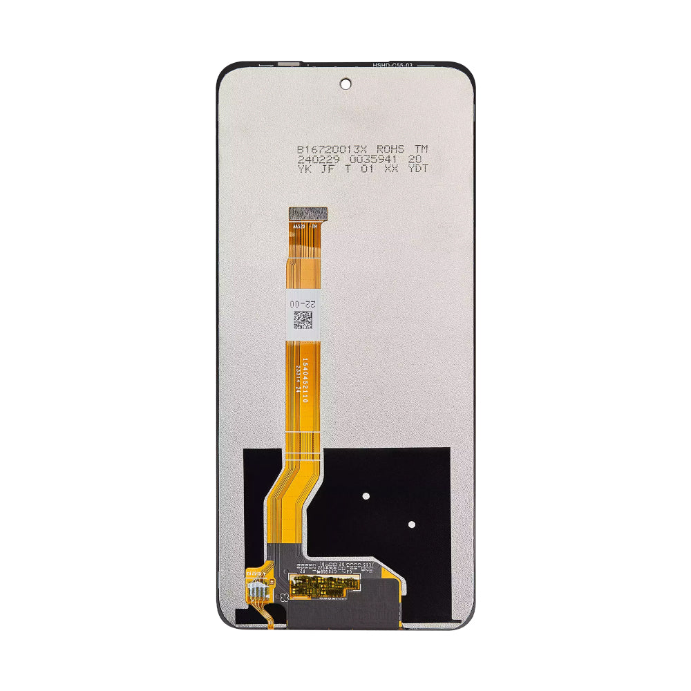 Realme C55 Display And Digitizer Without Frame Black OEM