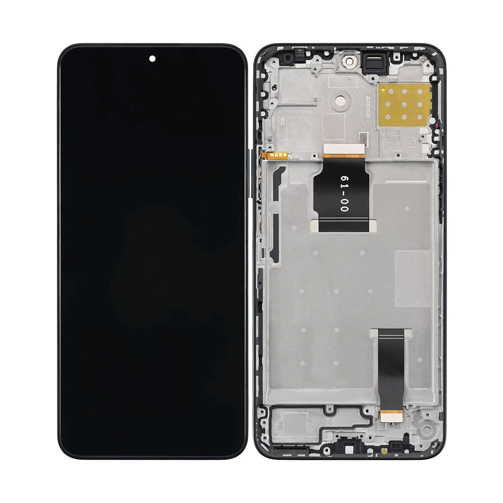 Ecrã e Digitalizador Huawei Honor X8a com Aro Preto Meia-noite OEM