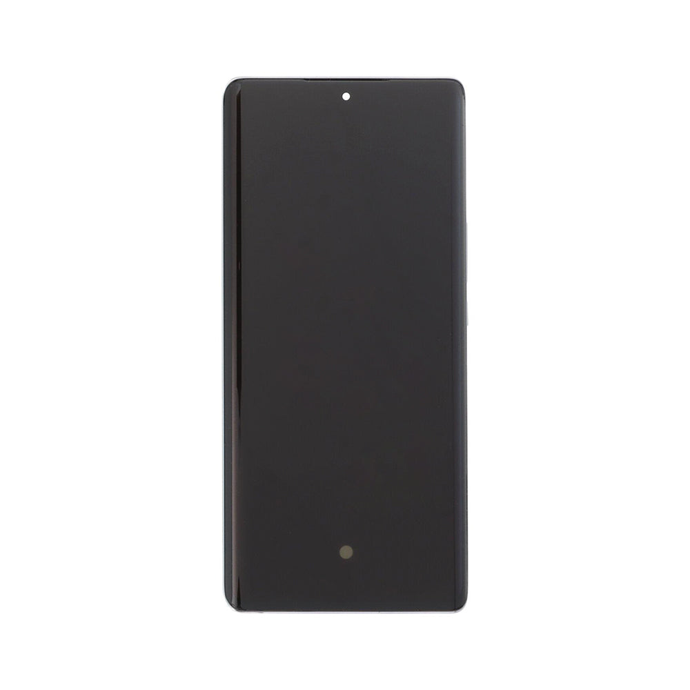 Huawei Honor Magic5 Lite. Honor X9a Display And Digitizer With Frame Titanium Silver OEM