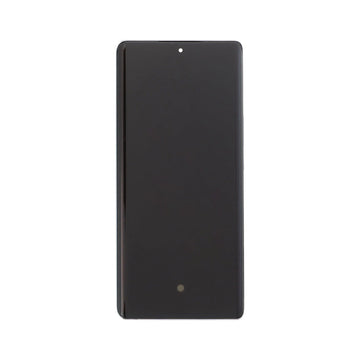 Huawei Honor Magic5 Lite. Honor X9a Display And Digitizer With Frame Titanium Silver OEM
